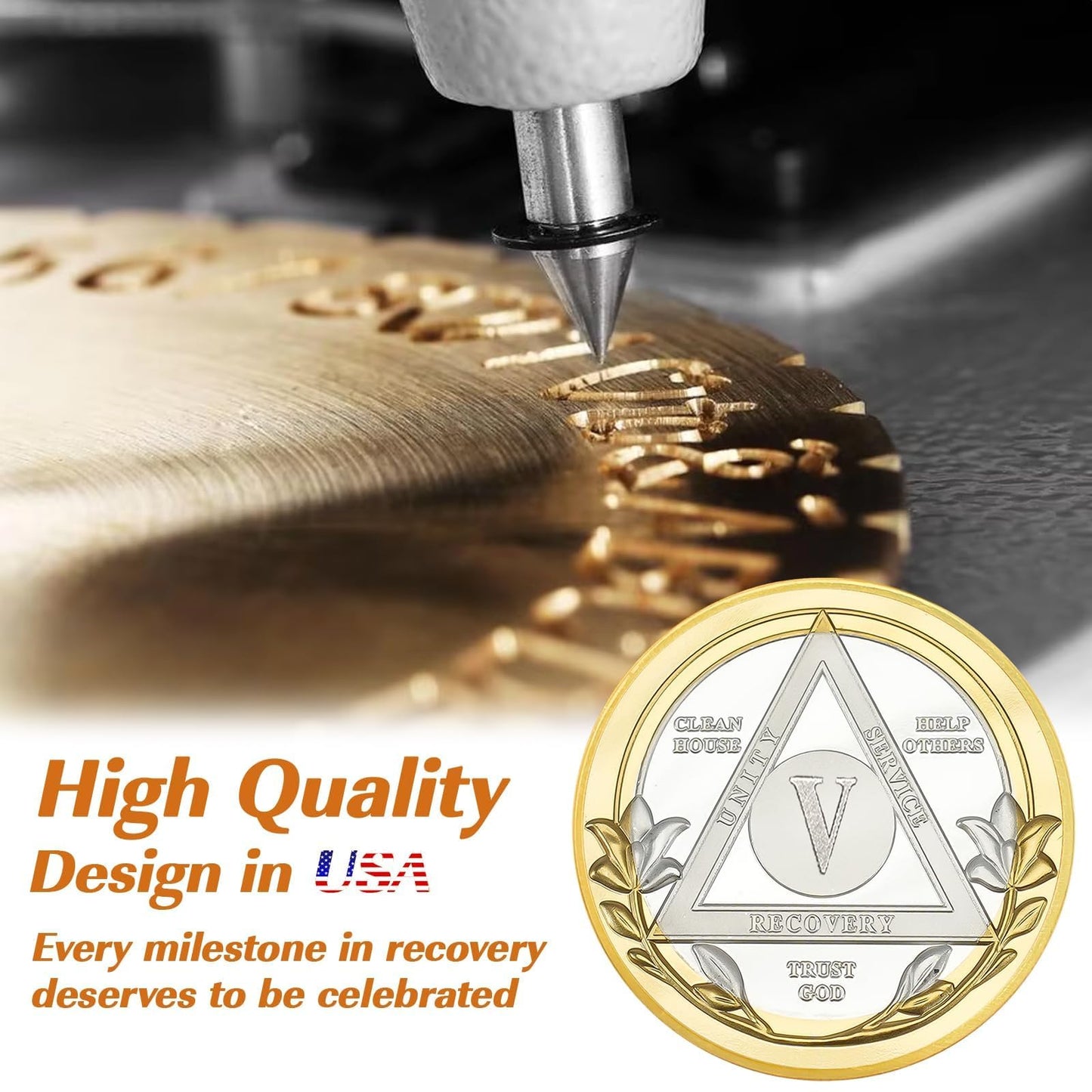 Victory Path 1-5 Year Sobriety Coin mysite