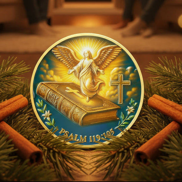 Bible Angel Religious Coin mysite