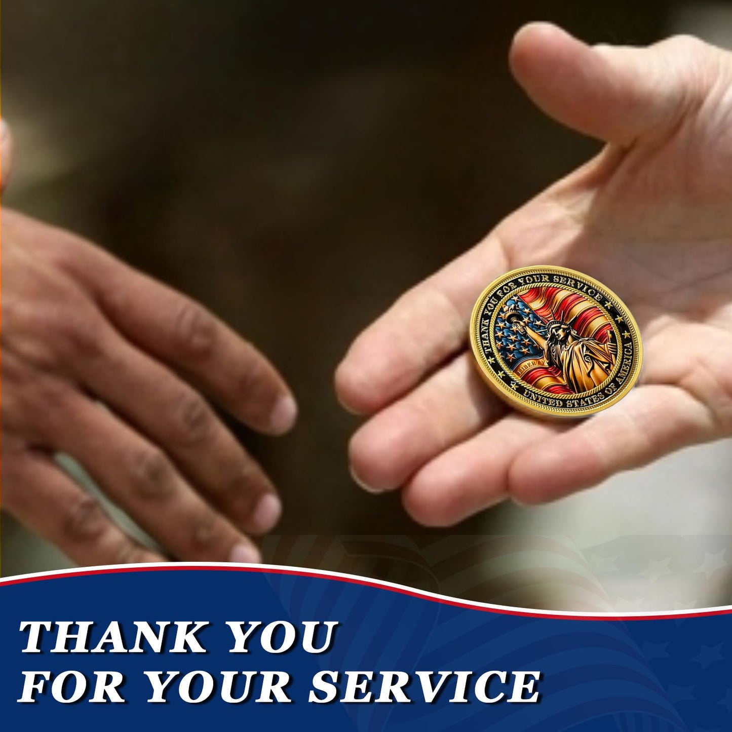 Thank You for Your Service Military Veterans Challenge Coins mysite