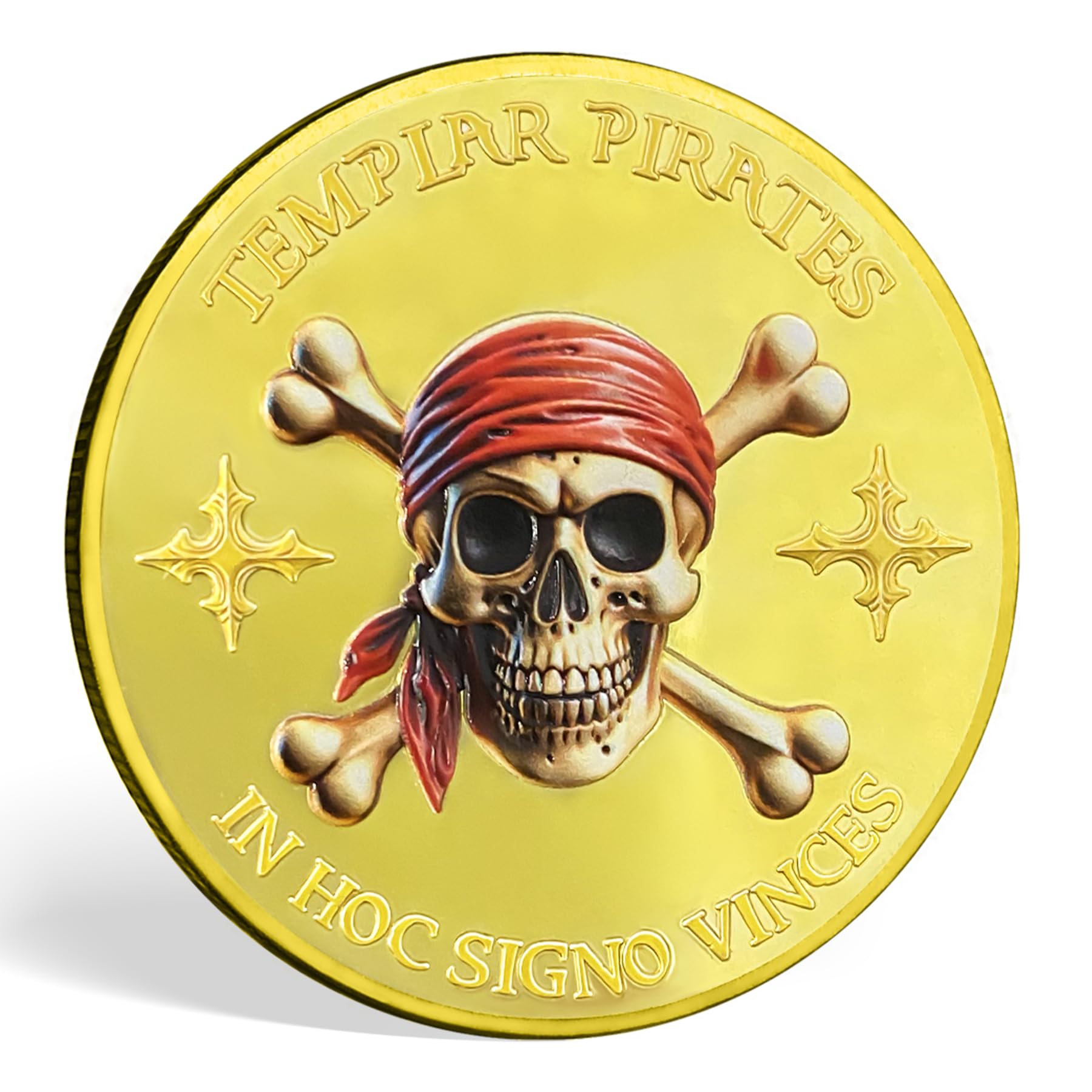Knights Templar Challenge Coin (Pirate) mysite