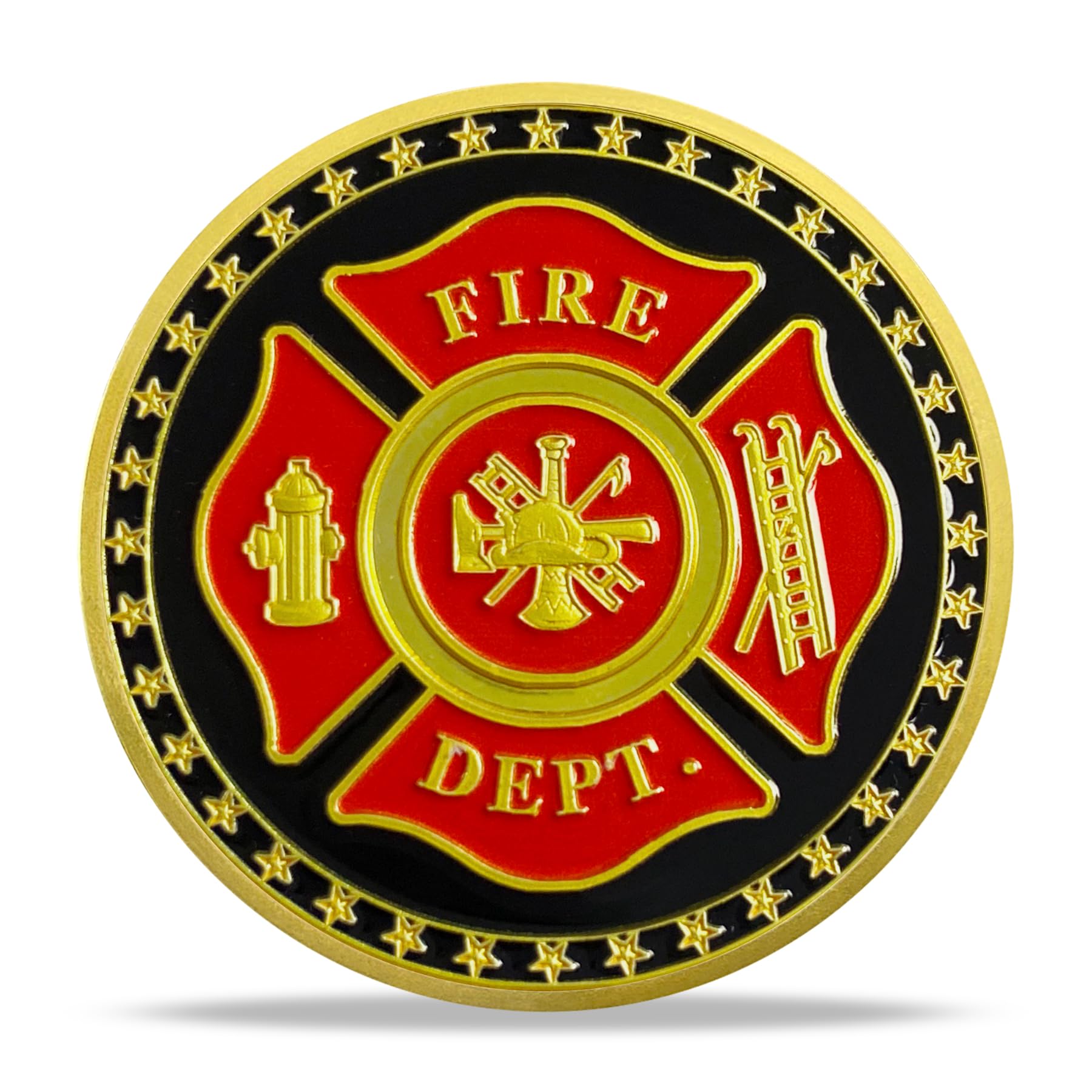 Firefighter Helmet Challenge Coin mysite