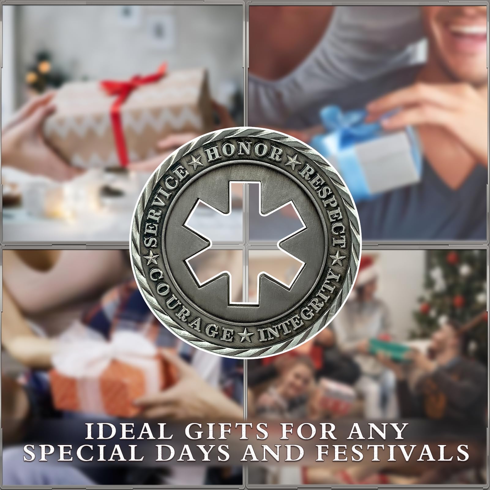 Emergency Medical Services Logo EMS Challenge Coin EMS mysite