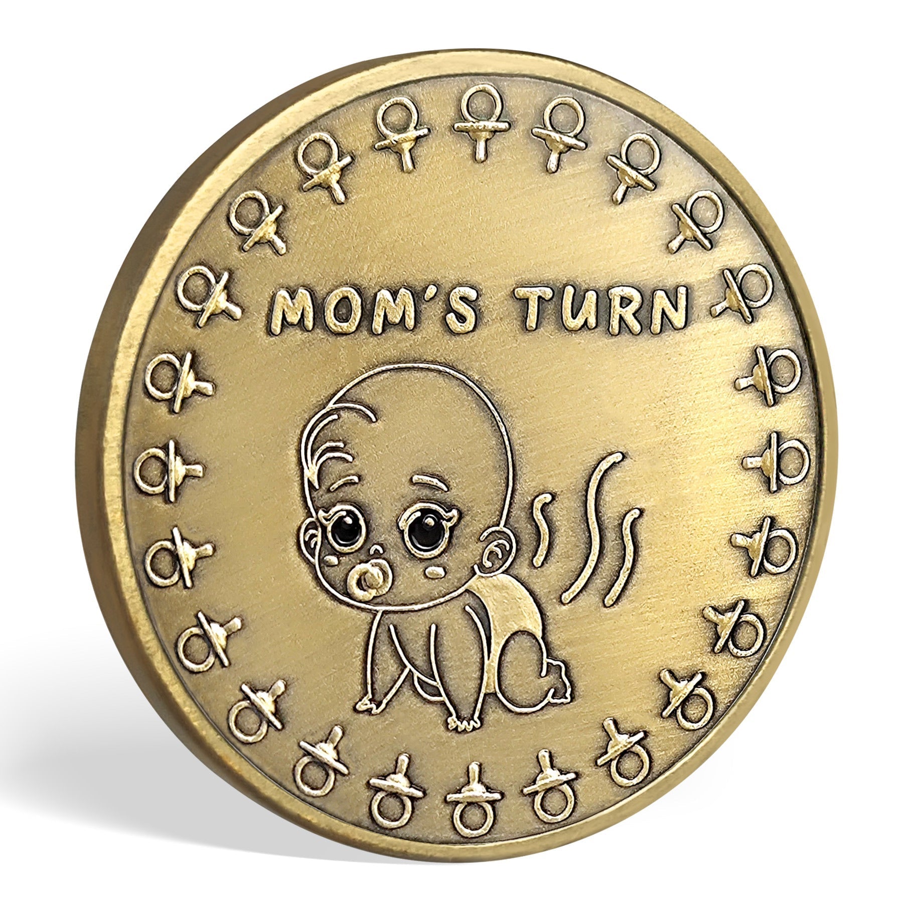 New Parents Decision Coin Mom's Turn Vs Dad's Turn Flip Coin mysite