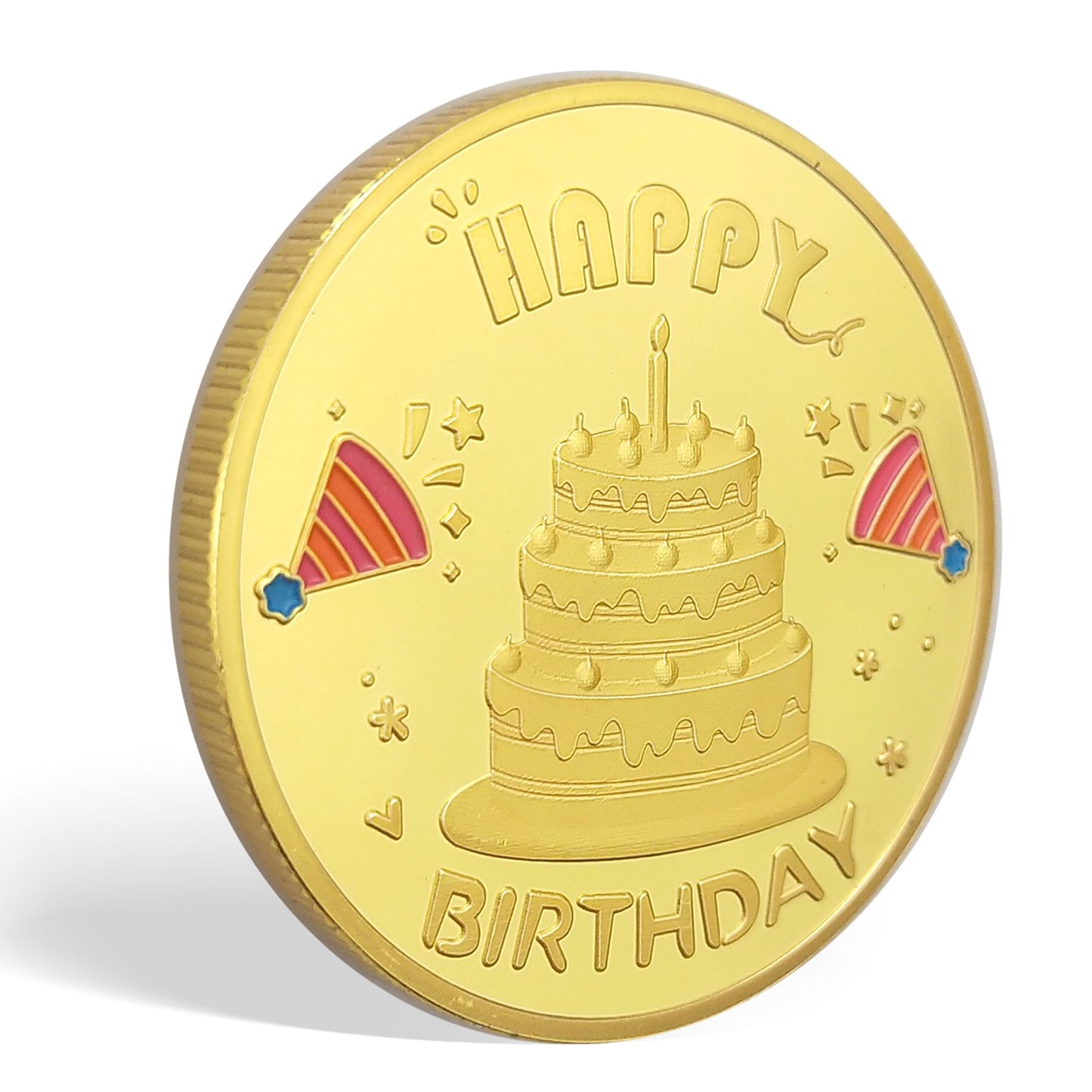 Happy Birthday Coin -Laughing and crying cake mysite