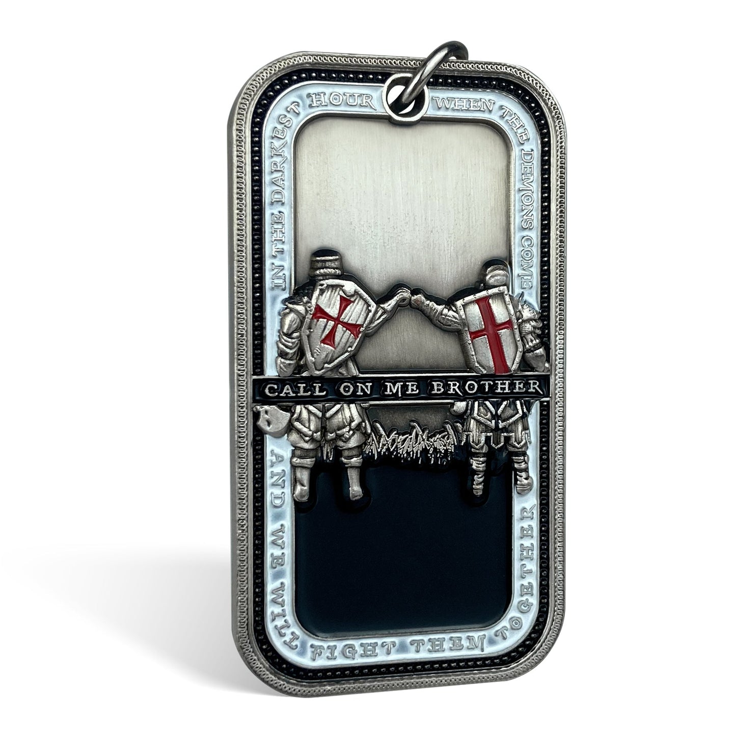 Knights Templar Call On Me Brother Dog Tag Pendant Military Necklace mysite