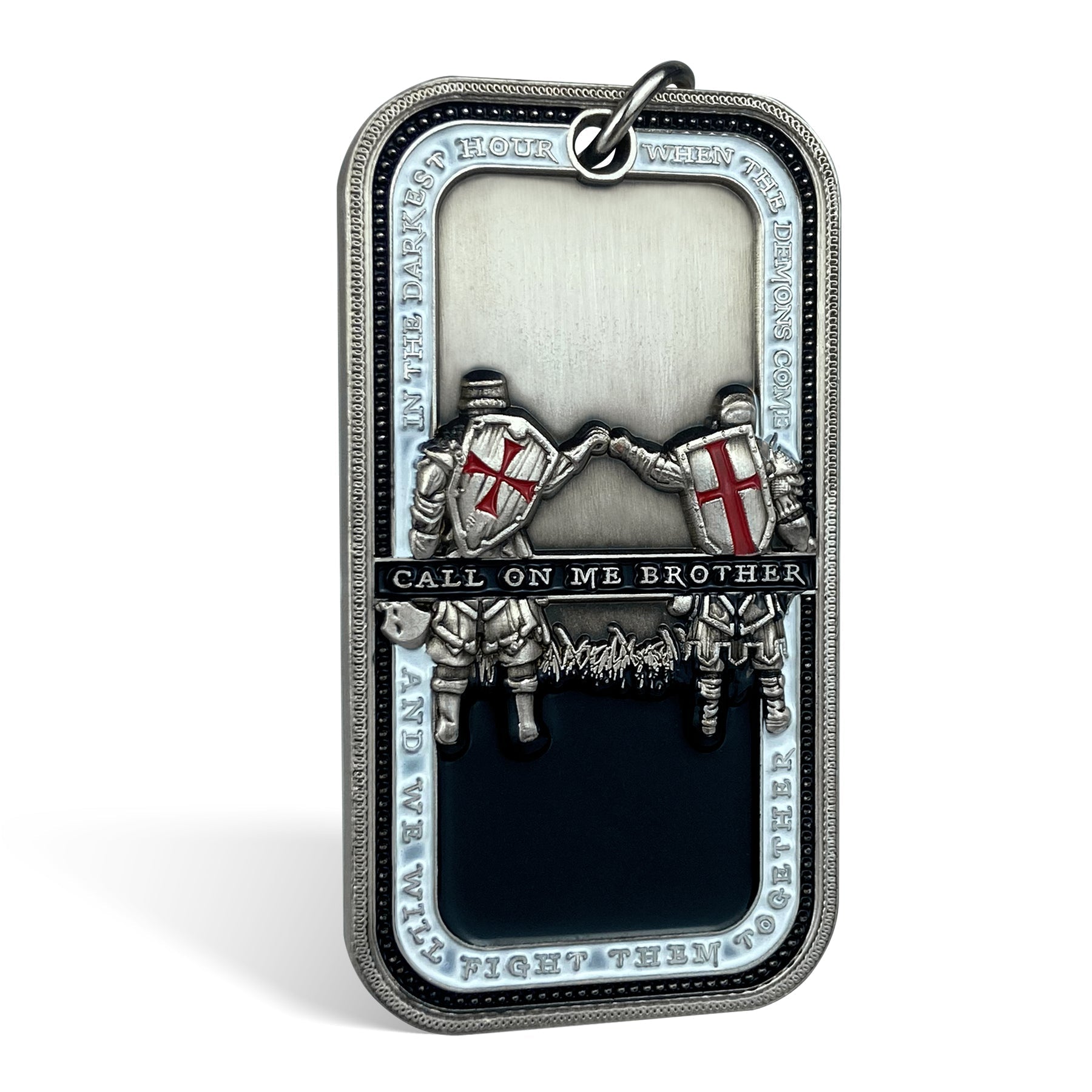 Knights Templar Call On Me Brother Dog Tag Pendant Military Necklace mysite