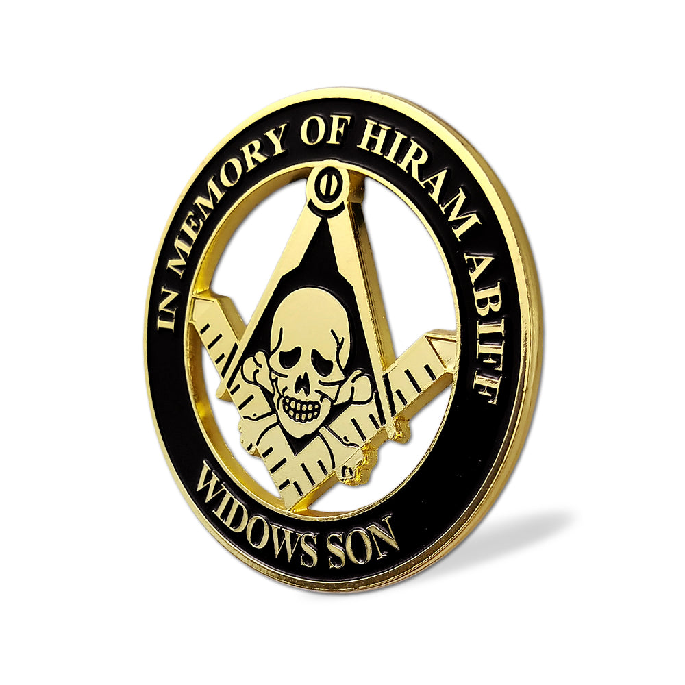 Hiram Abiff Auto Car Emblem mysite