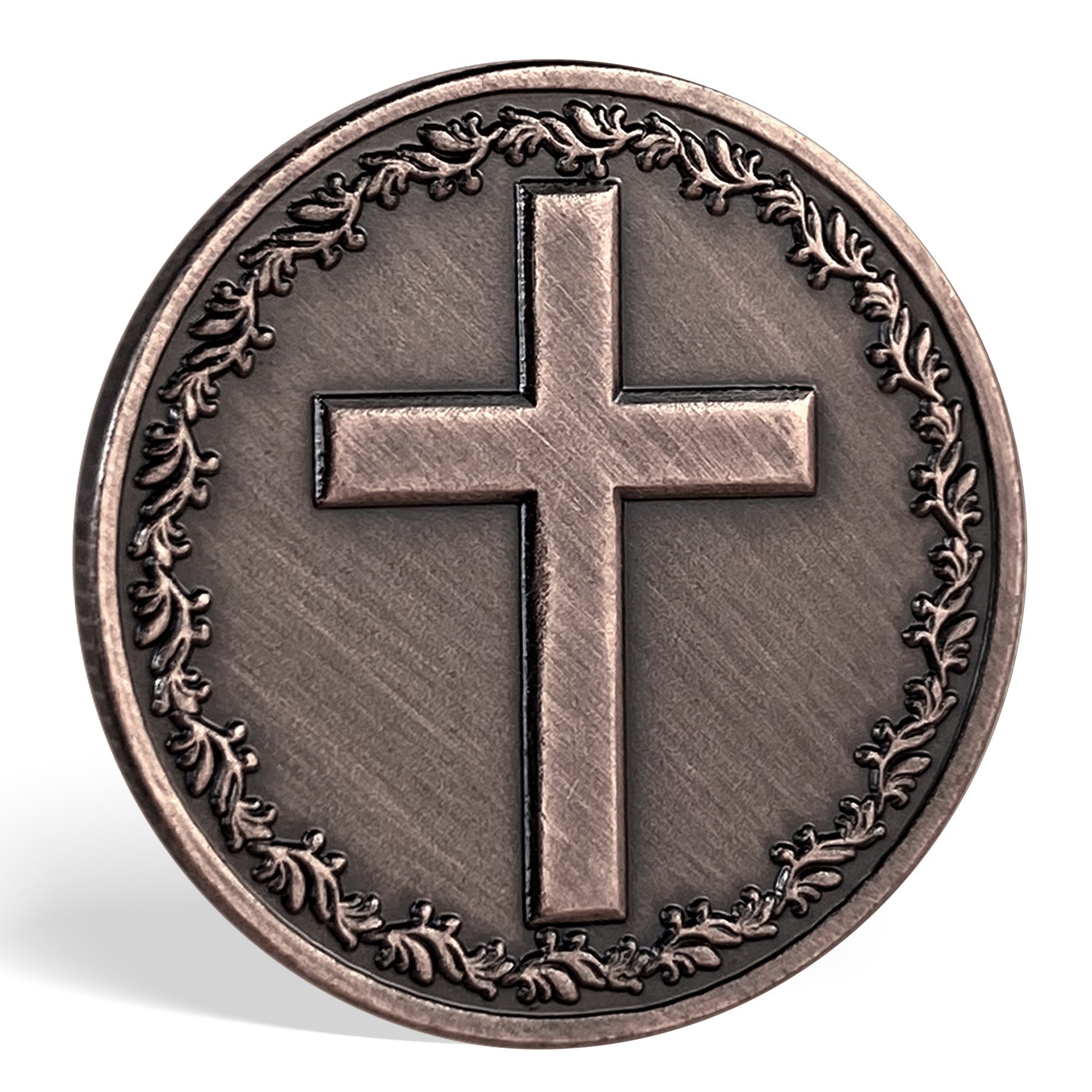 Cross and Faith Metal Game Token Coin mysite