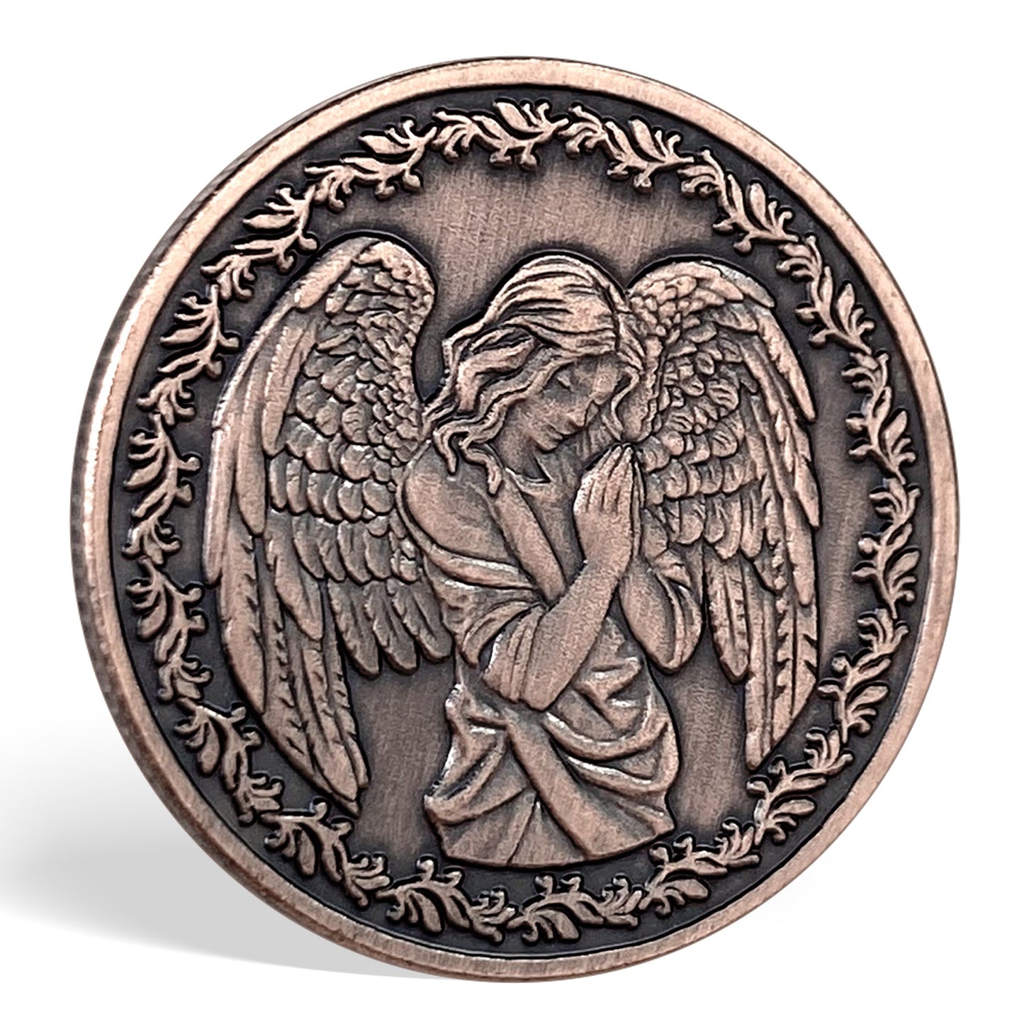 Guardian Angel and Courage Metal Game Token Coin mysite