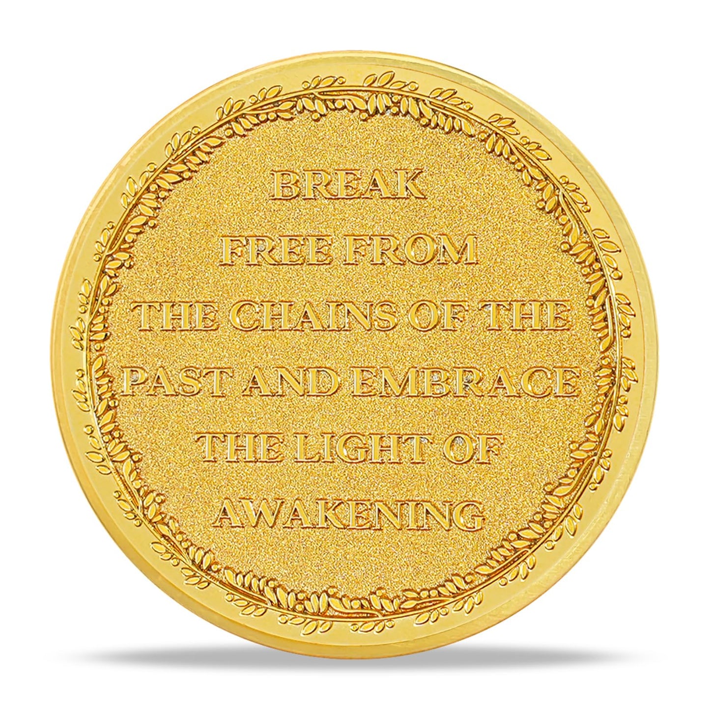 Motivational Recovery Coin Embrace Awakening Transformative Journey toward Personal Growth and Freedom mysite