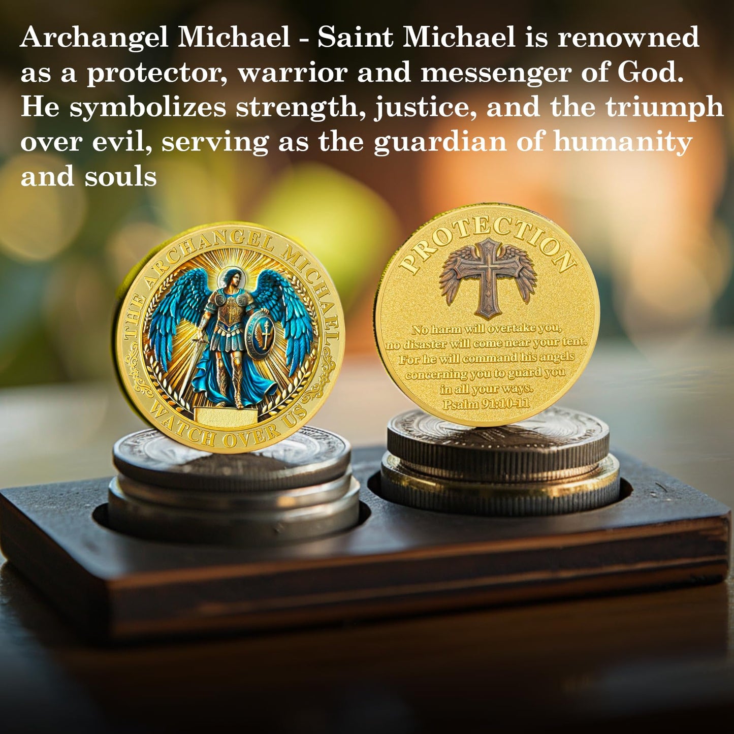 St Michael Coins Saint Michael Police Officers Prayer Coin mysite