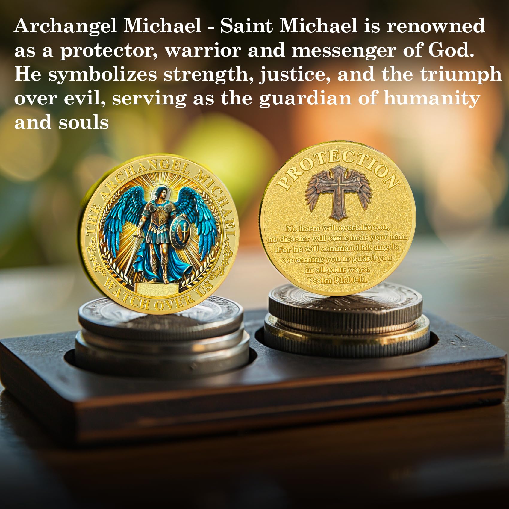 St Michael Coins Saint Michael Police Officers Prayer Coin mysite