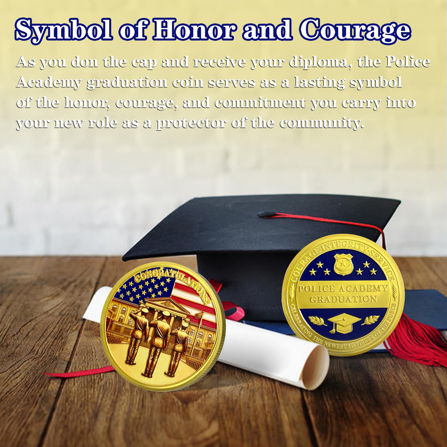 Police Graduation Gifts Coin mysite