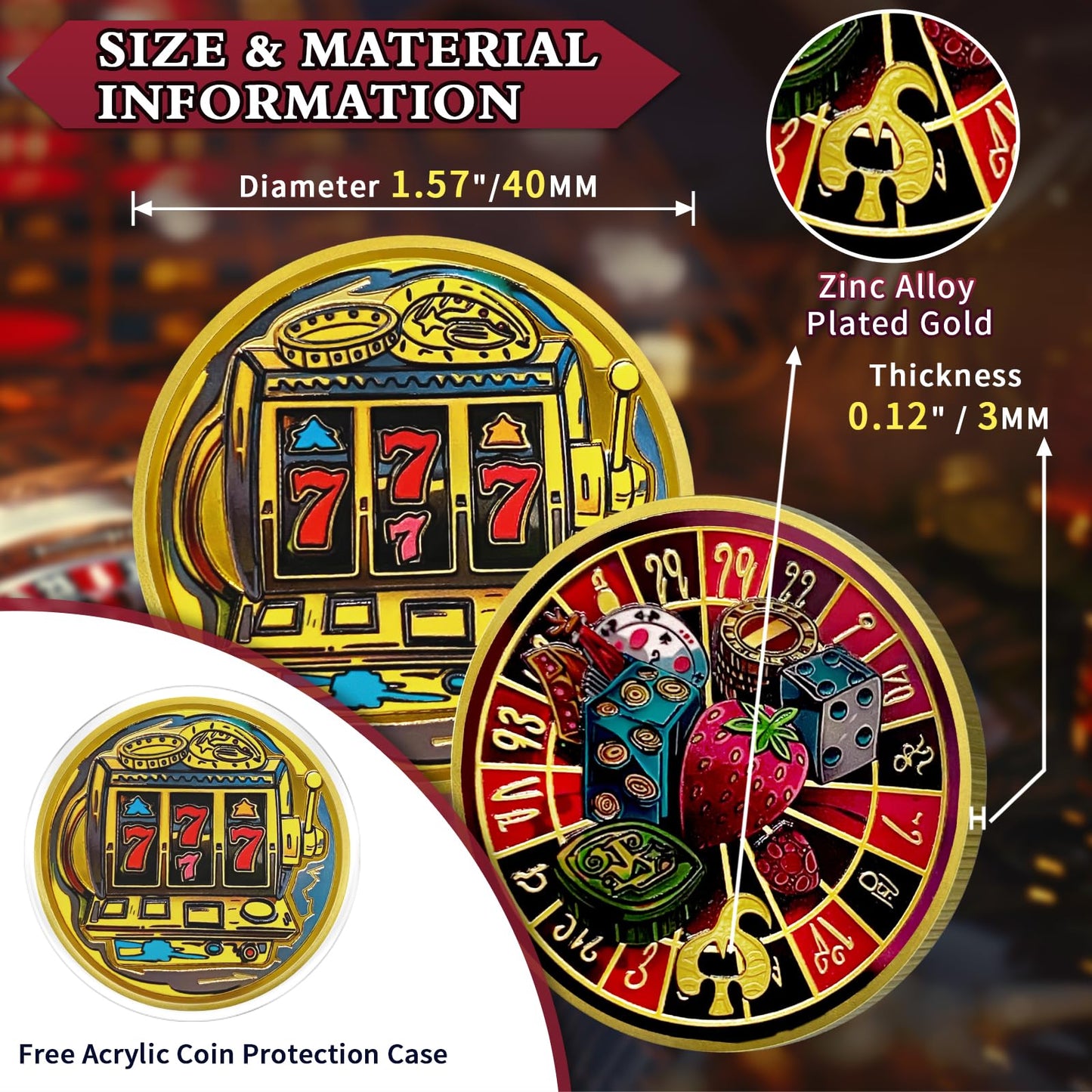 Unique Roulette Casino Lucky Coin mysite