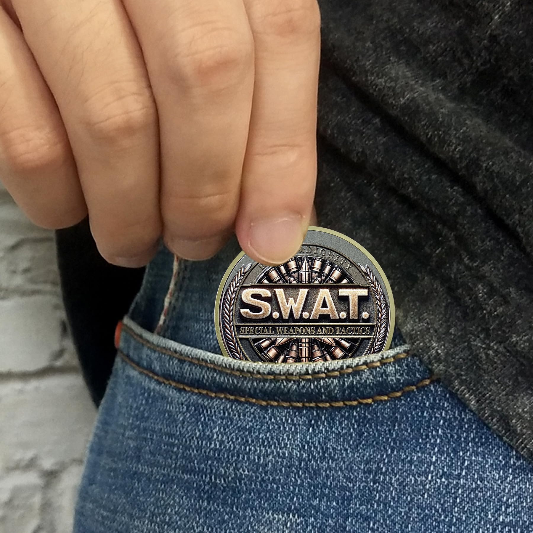 Saint Michael Police Prayer Coin mysite