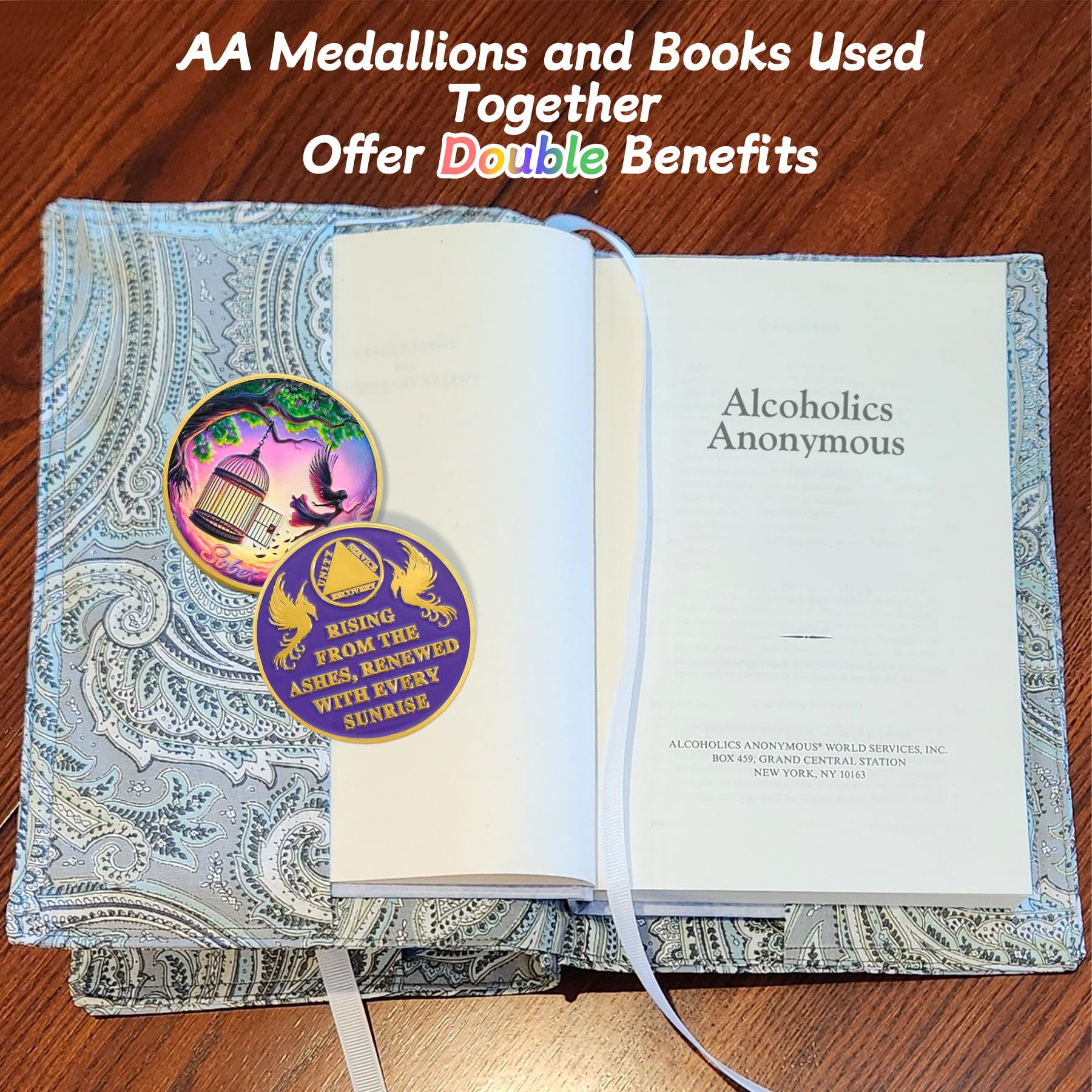 Break Free Rising from The Ashes Phoenix Original Sobriety Coin mysite