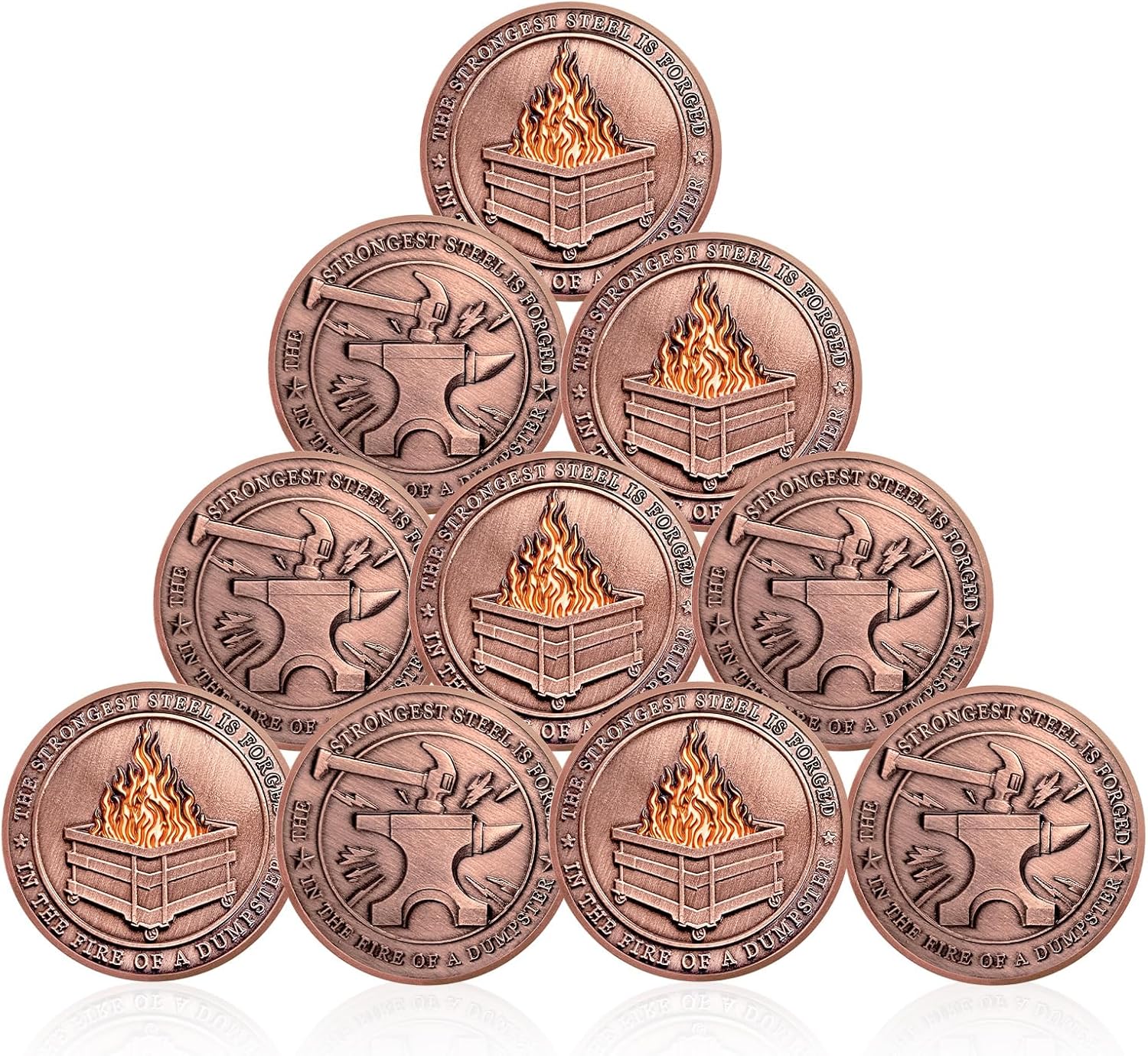 Hilarious Medallion for Staff Dumpster Fire Coin mysite