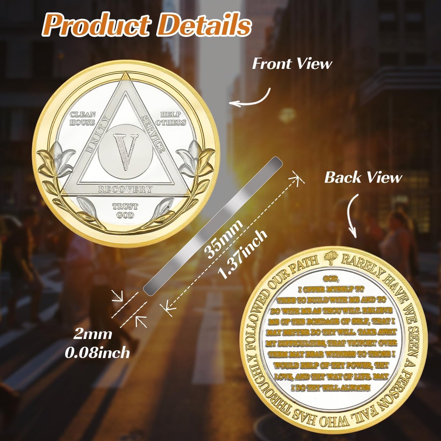 Victory Path 1-5 Year Sobriety Coin mysite