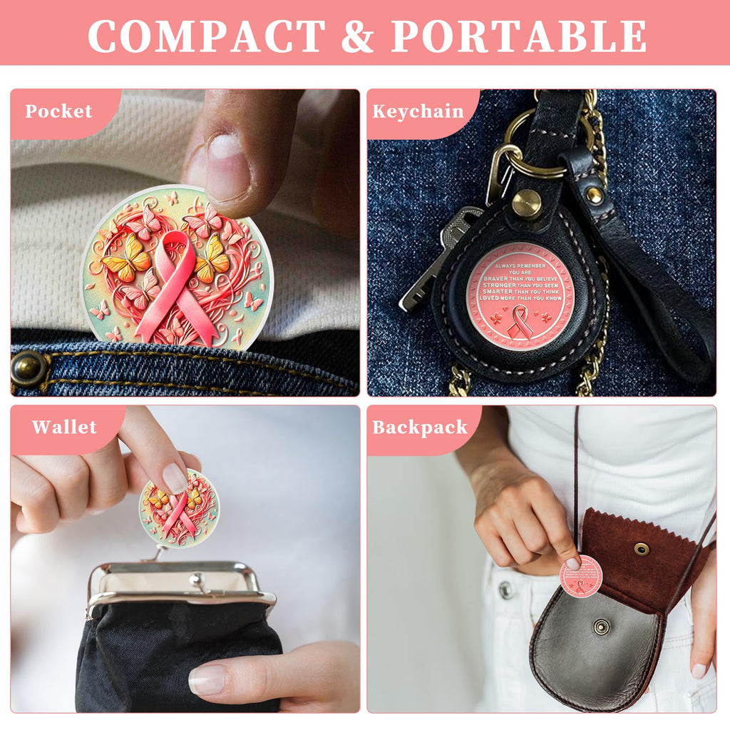 Breast Cancer Survivor Inspirational Recovery Coin mysite