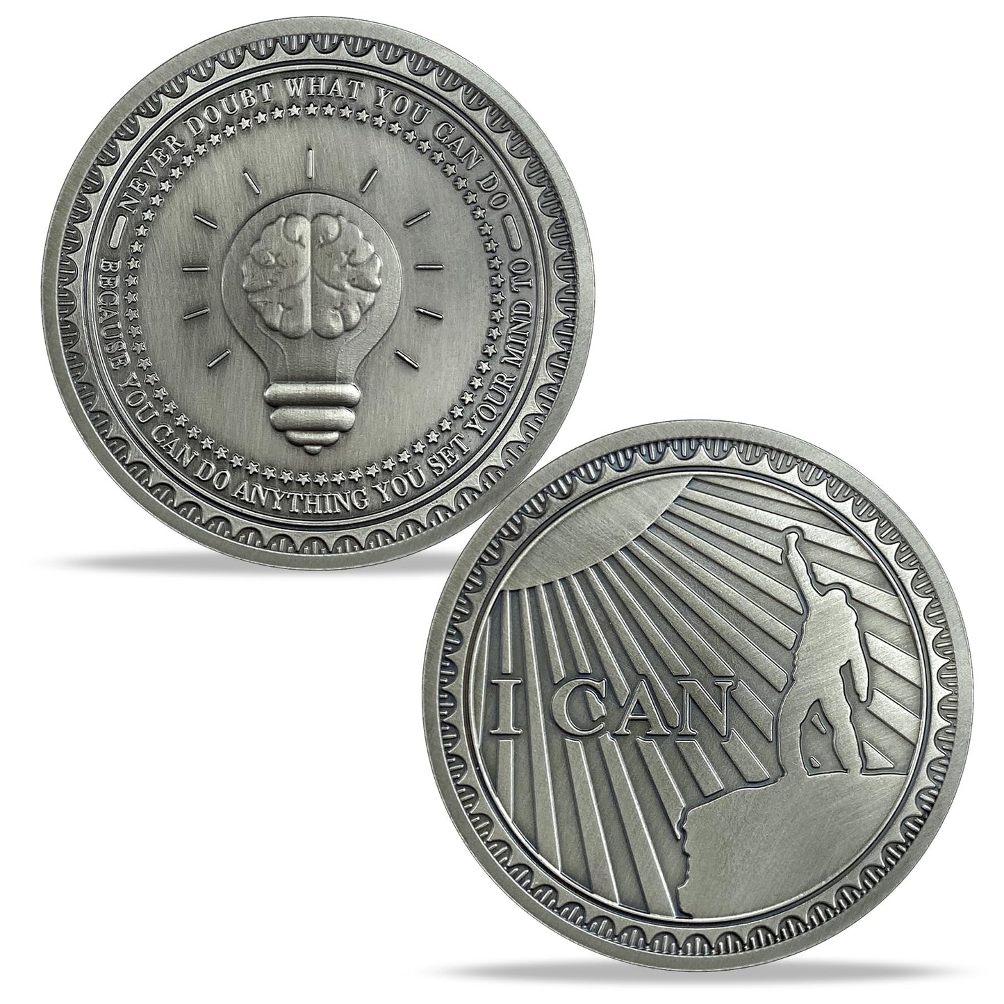 I Can Inspirational Challenge Coin mysite