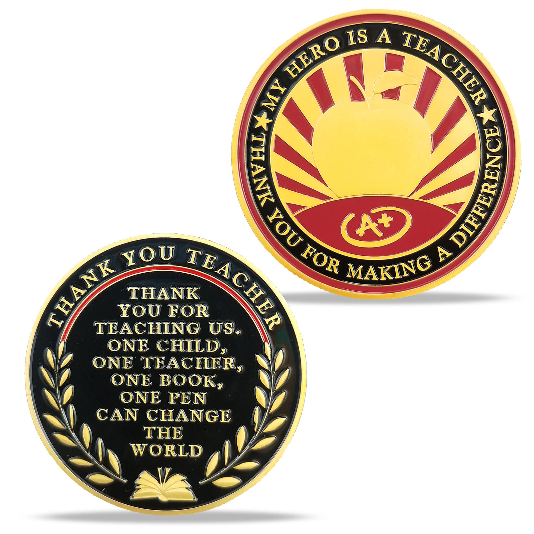 Thank You Teacher Appreciation Challenge Coin mysite