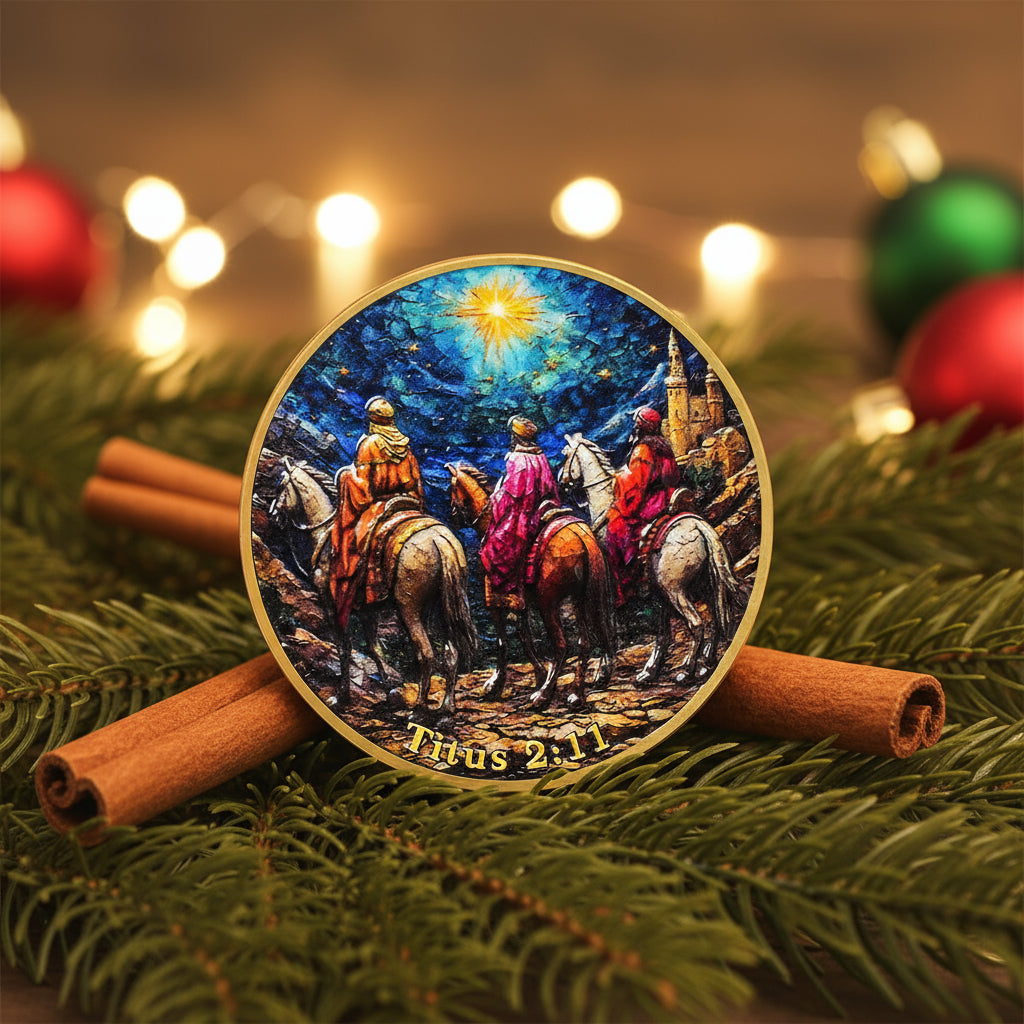 Three Oriental Doctors Prayer Christian Challenge Coin mysite