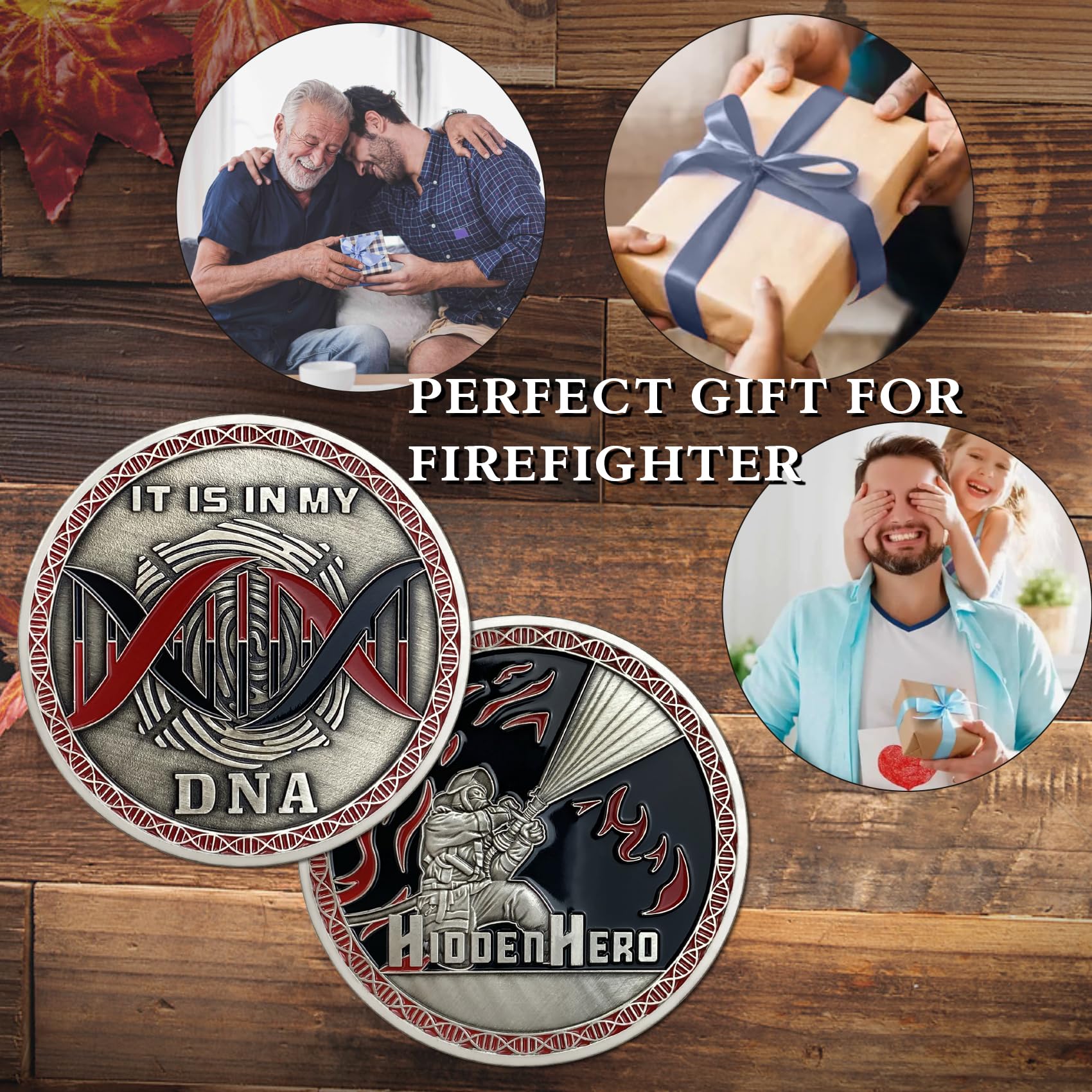 First Responder Hidden Hero Fireman Commemorativer Coins mysite