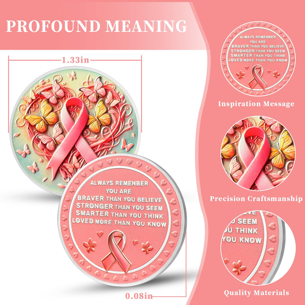 Breast Cancer Survivor Inspirational Recovery Coin mysite