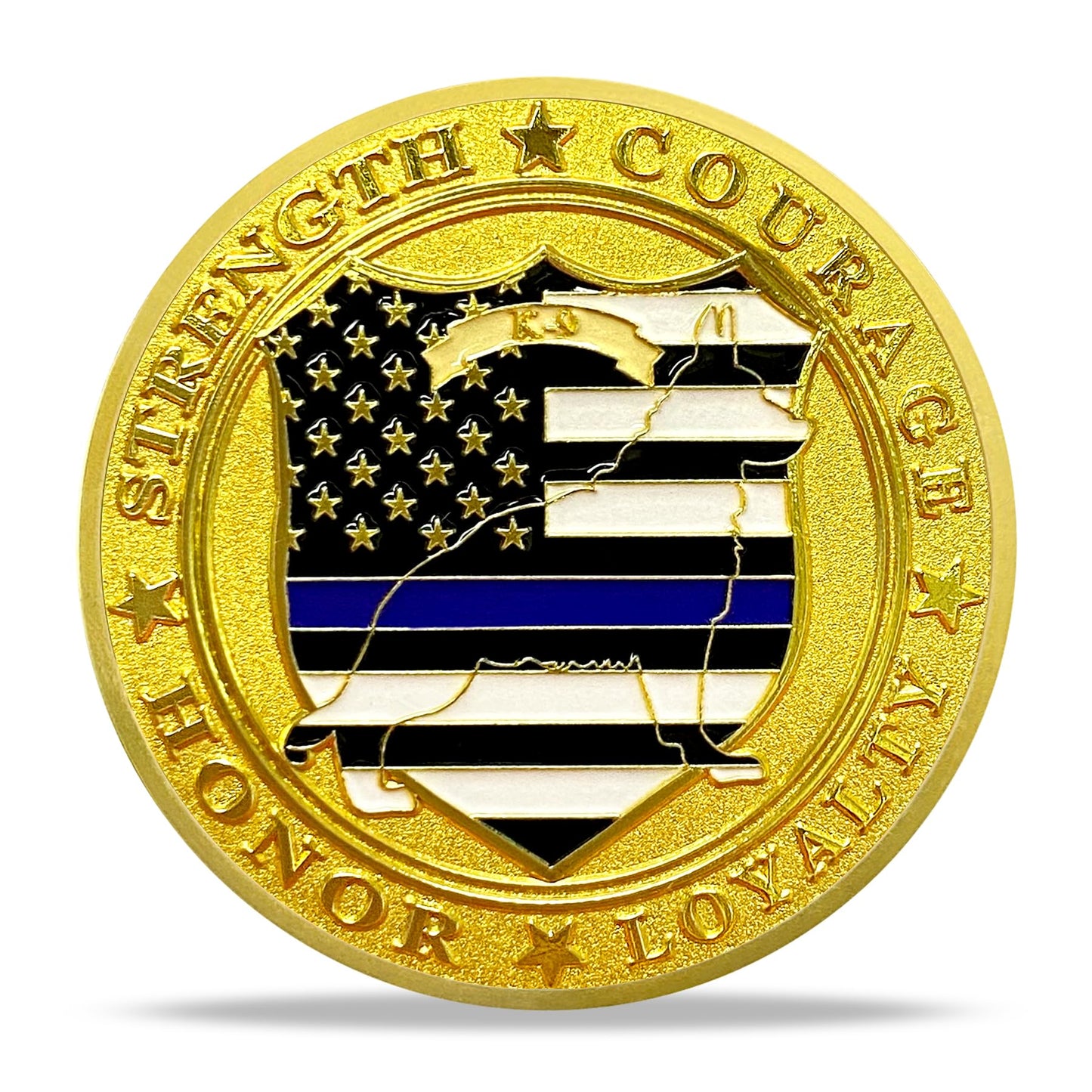 K9 Police Challenge Coin Law Enforcement Tribute Coin mysite
