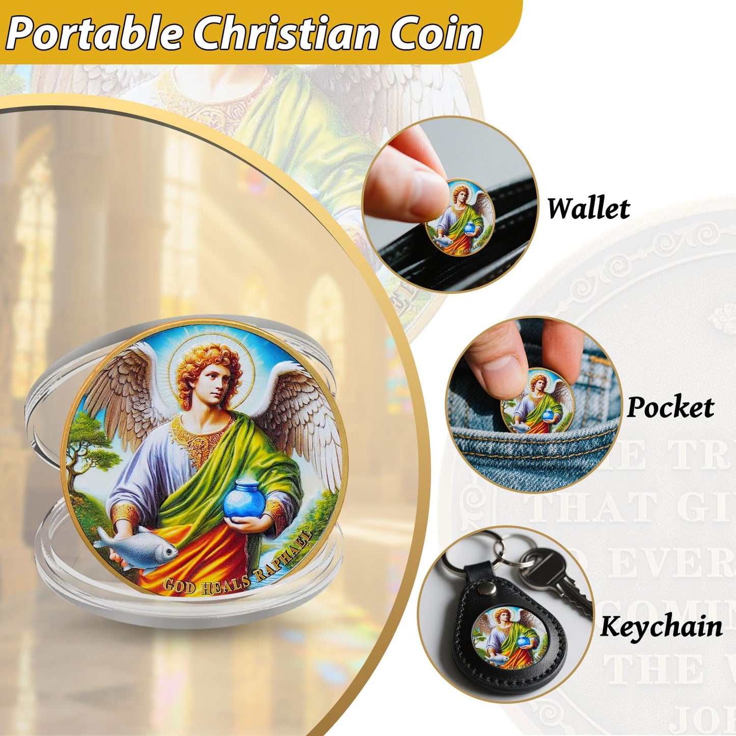 Tokenara Archangel Raphael Healing Prayer Coin mysite