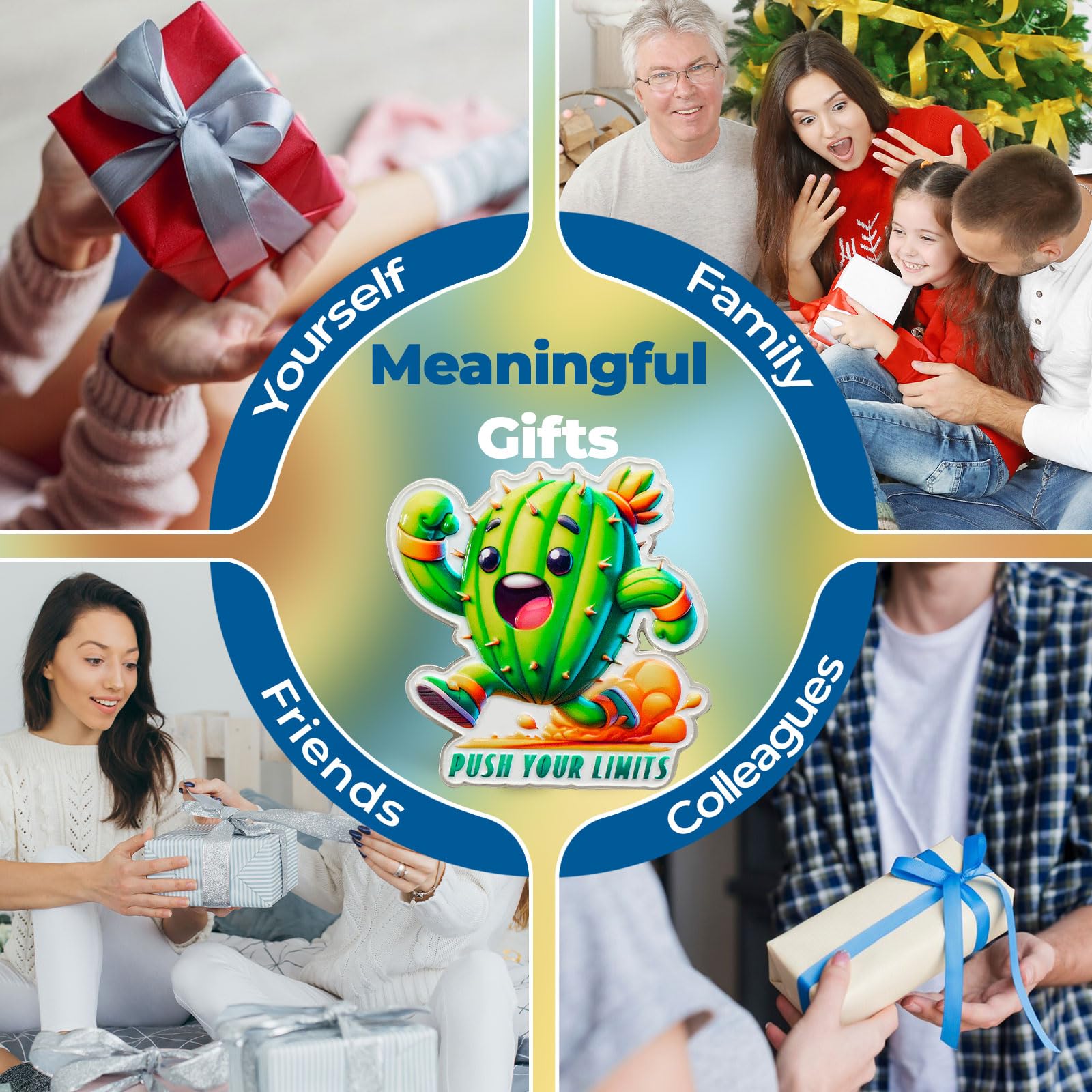 Push Your Limits Motivational Funny Fridge Magnets mysite