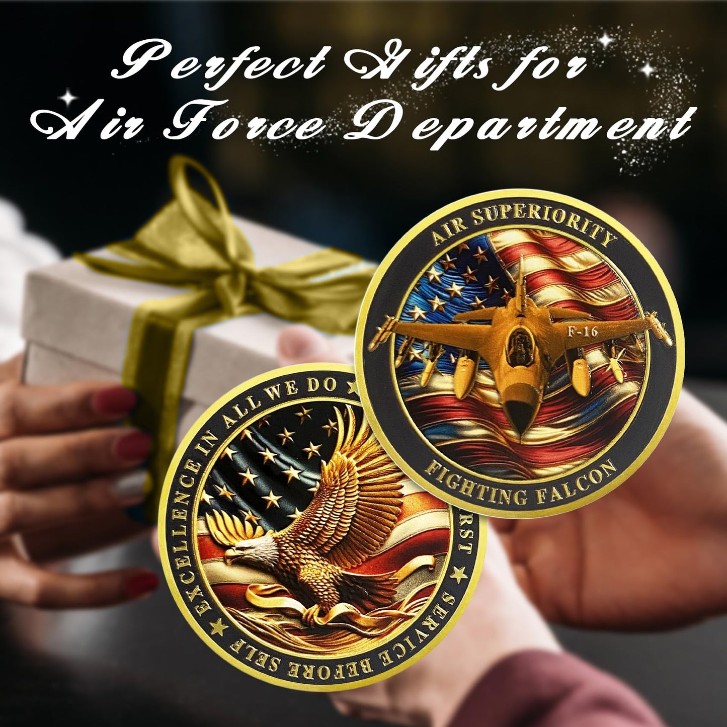 United States Air Force F-16 Fighting Falcon Military Coins Challenge Coin mysite