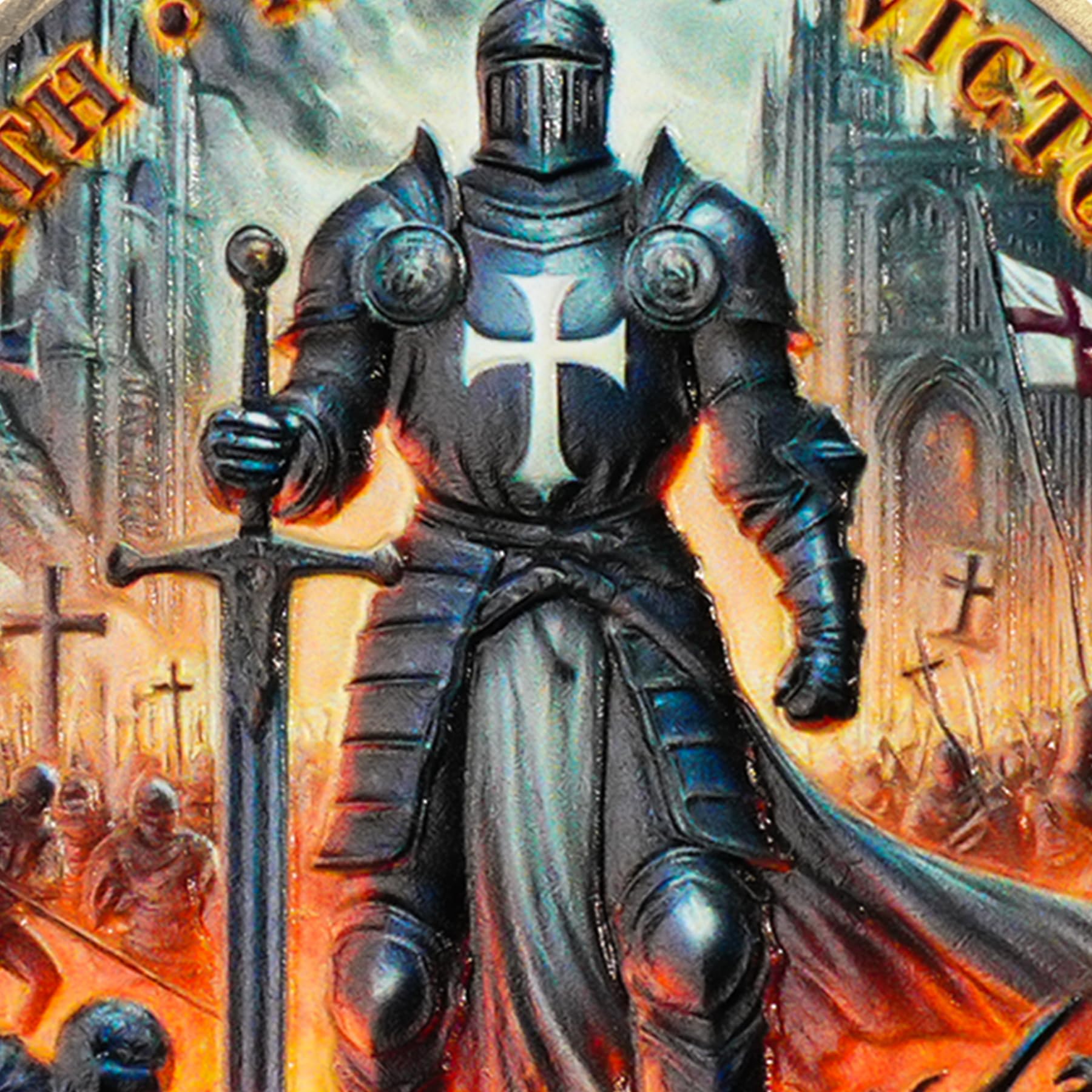 Faith, Honor, Victory Knights Templar Challenge Coin mysite