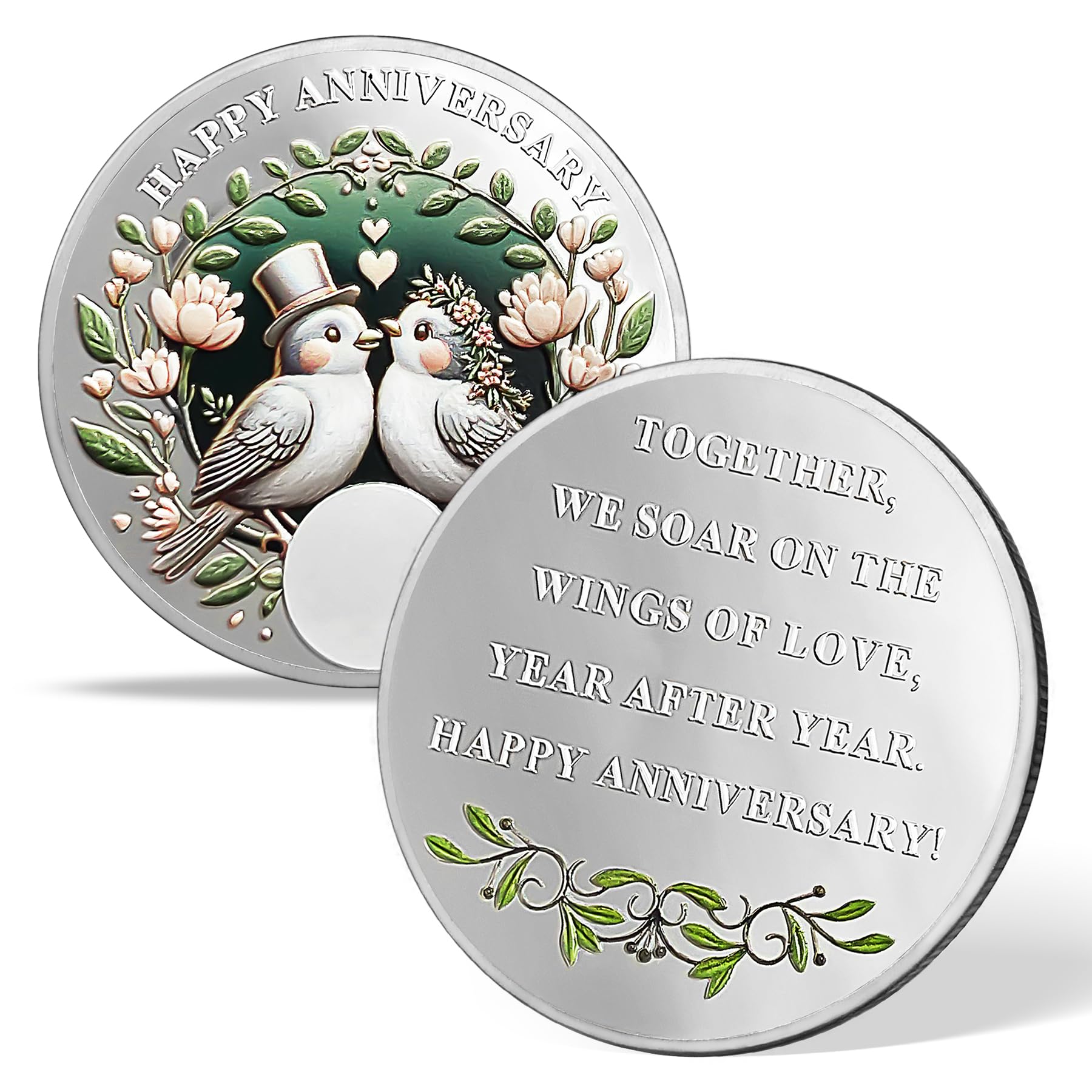 Loving Swallows Anniversary Coin mysite
