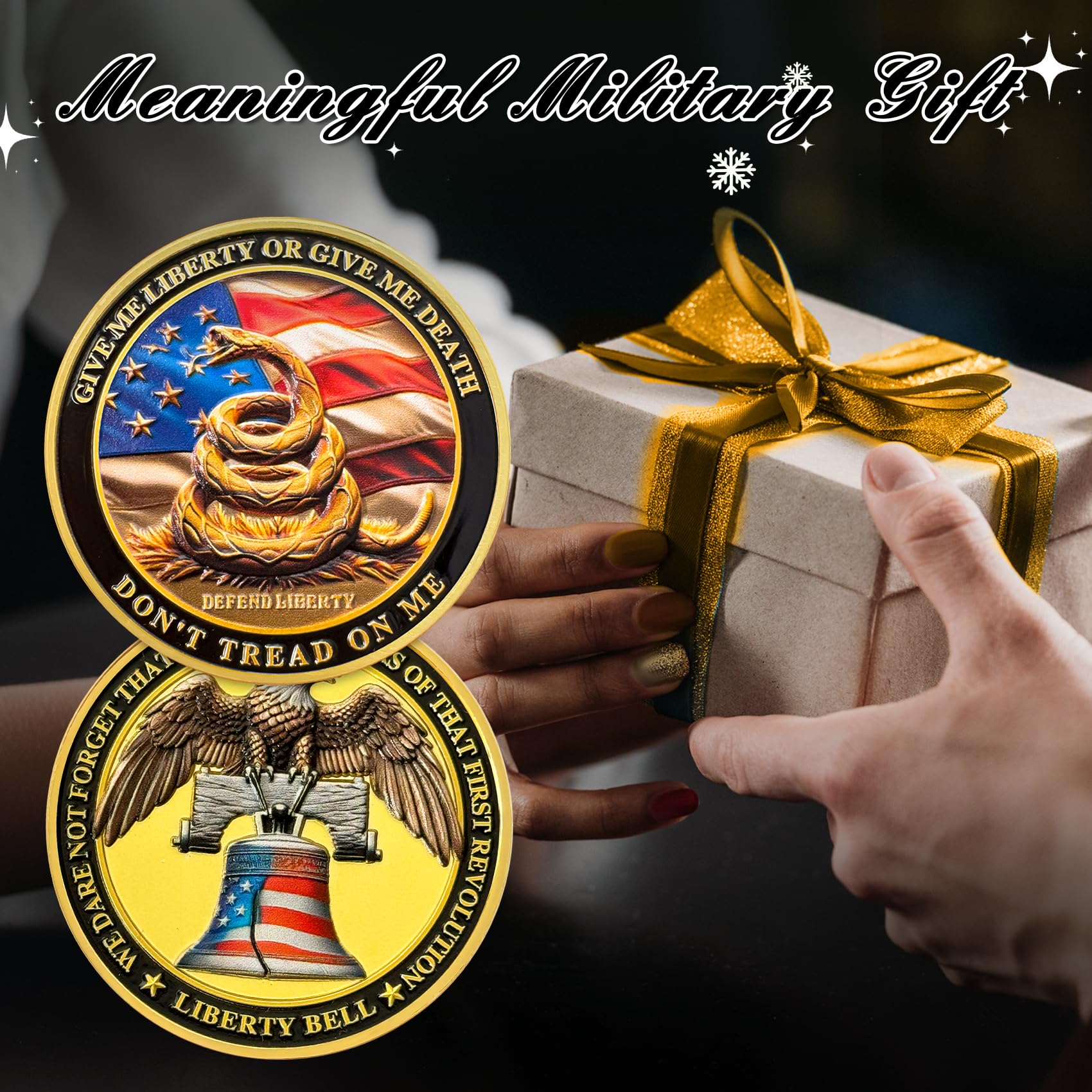 United States Liberty and Independence Veterans Challenge Coin mysite