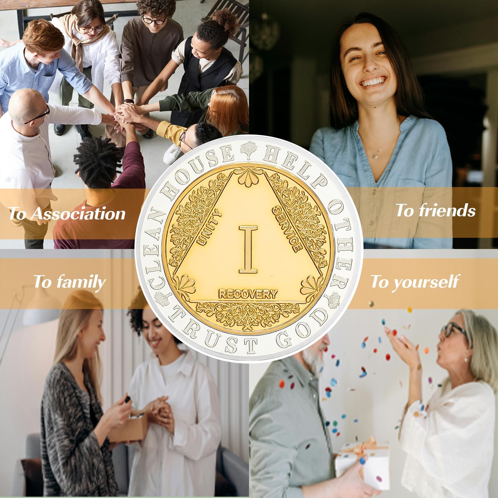 Recovery Golden Hope Sobriety Coin mysite