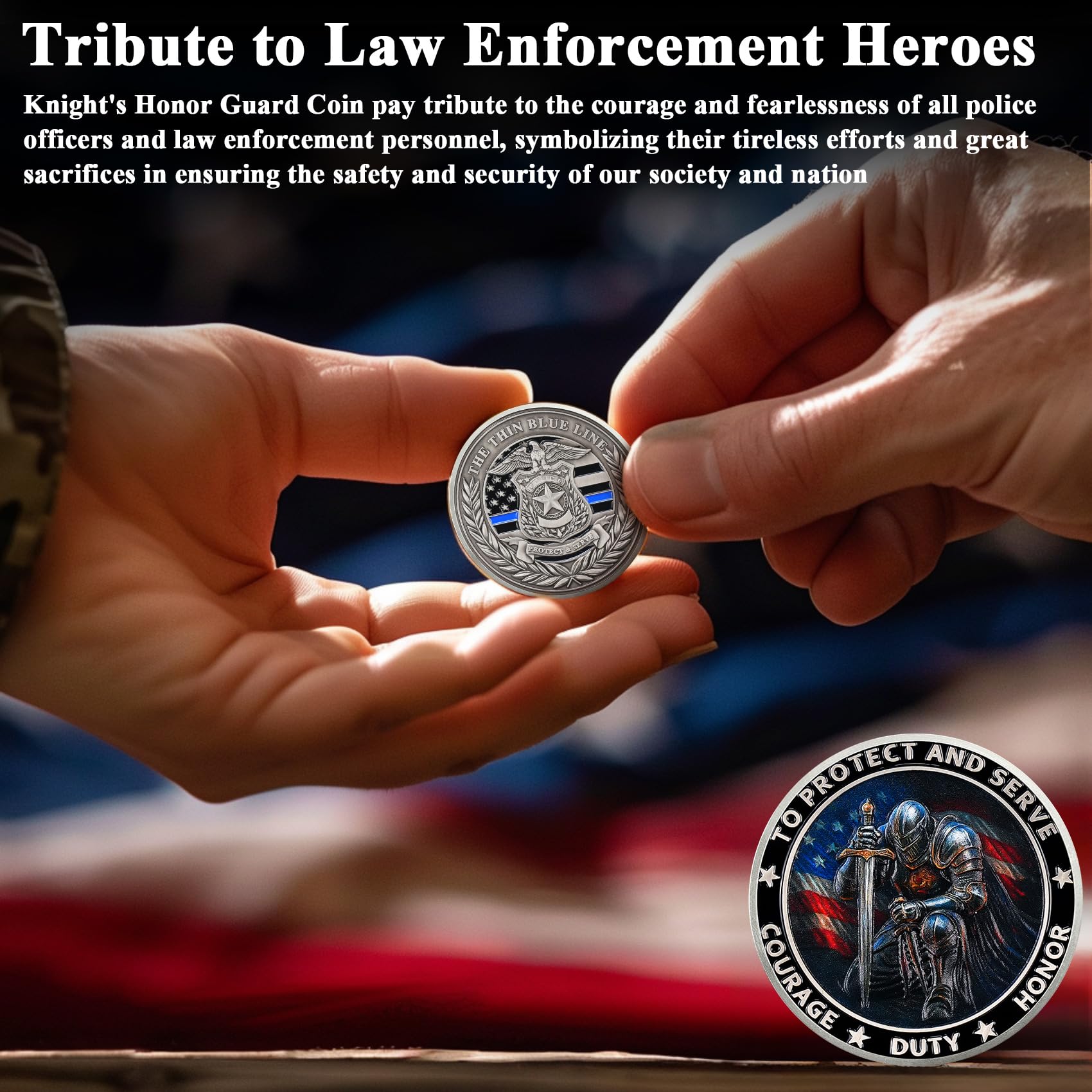 Knight Guardian Challenge Coin mysite