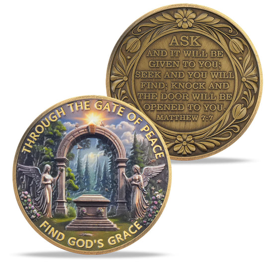 The Gate of Peace Christian Challenge Coin mysite