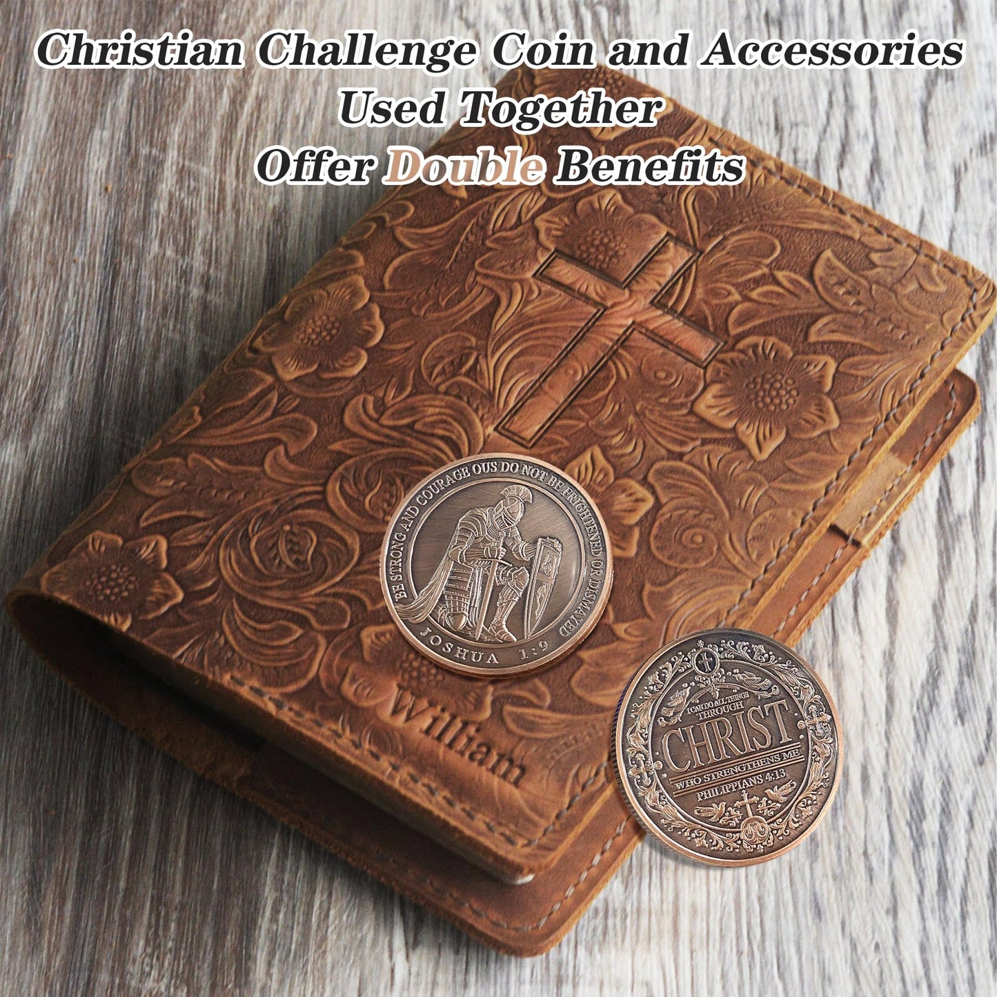 Knight Sword Christian Challenge Coin mysite