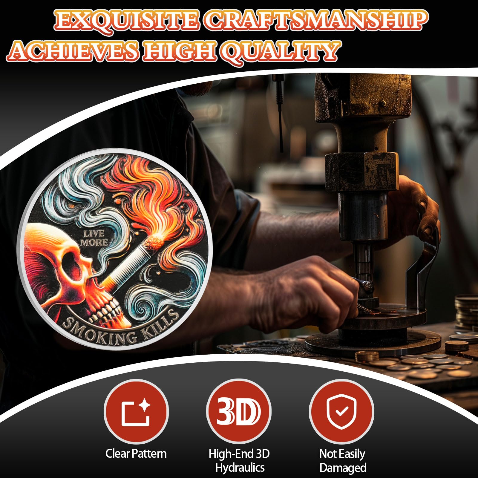 Quit Smoking Recovery Sobriety Coin mysite