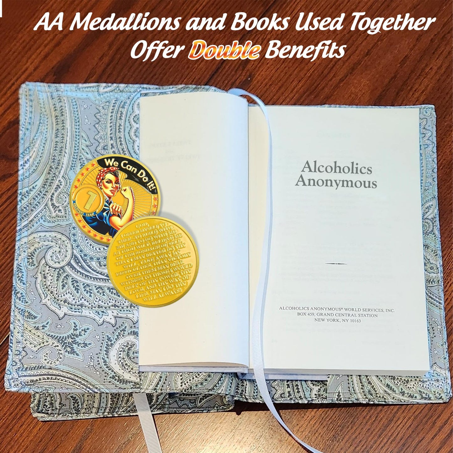 Rosie The Riveter 1-3 Year Sobriety Coin mysite