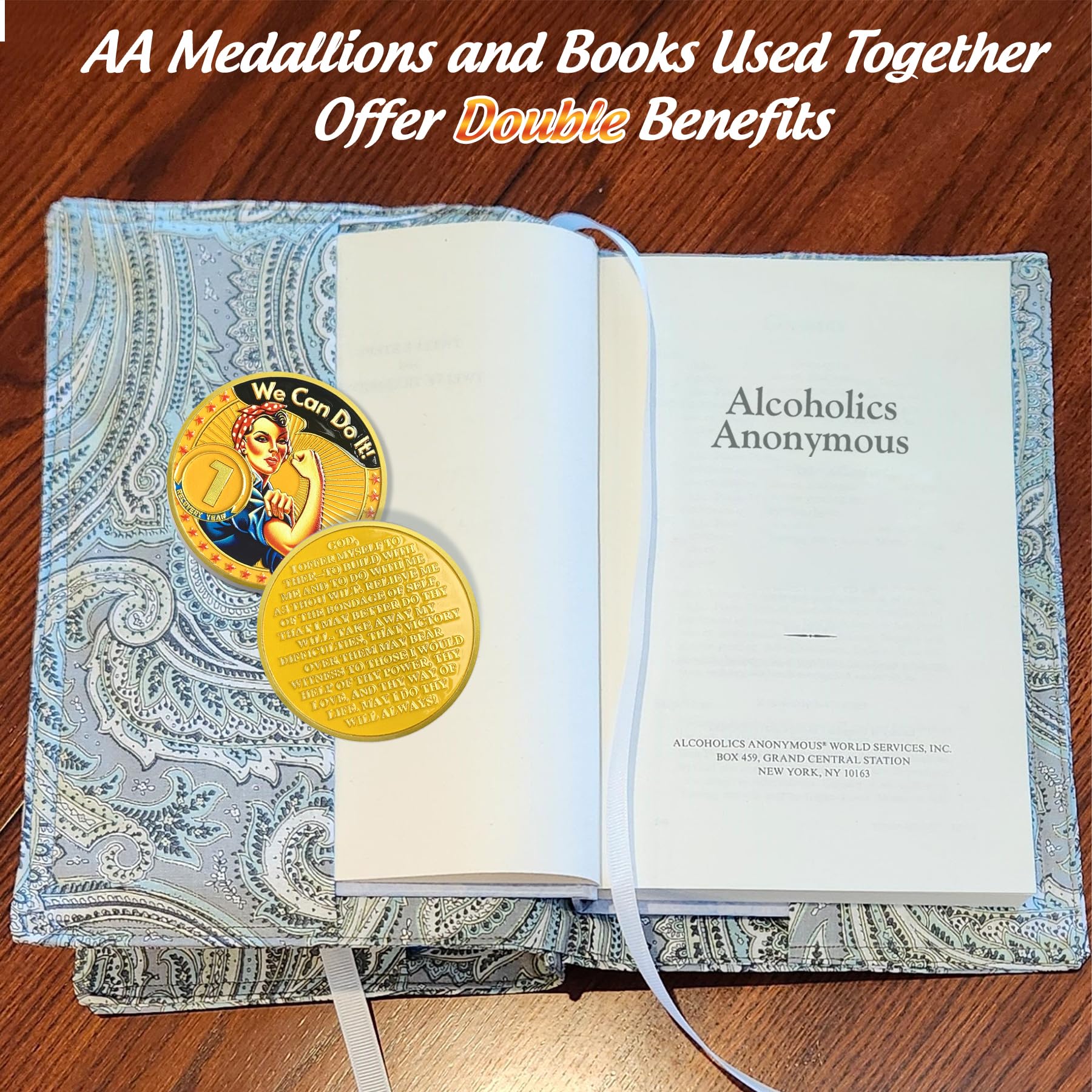 Rosie The Riveter 1-3 Year Sobriety Coin mysite