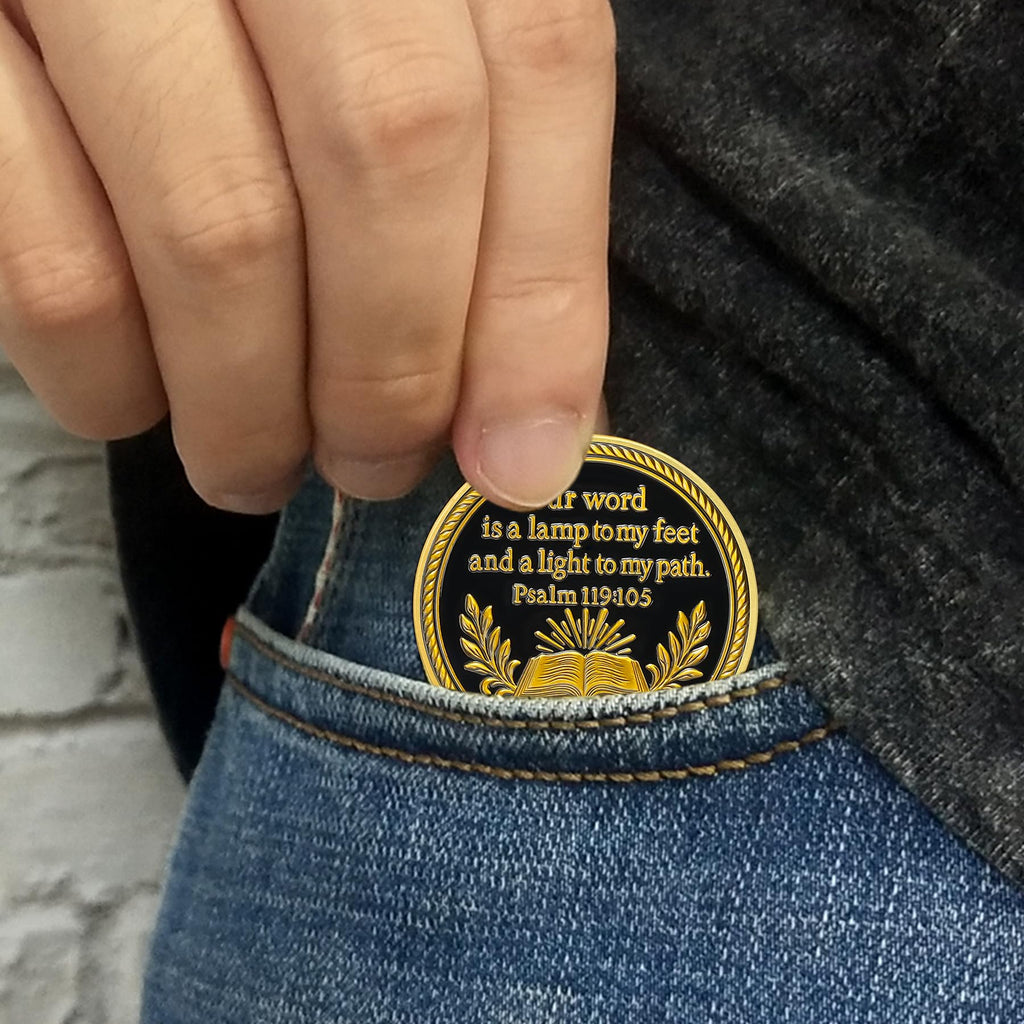 Bible Angel Religious Coin mysite