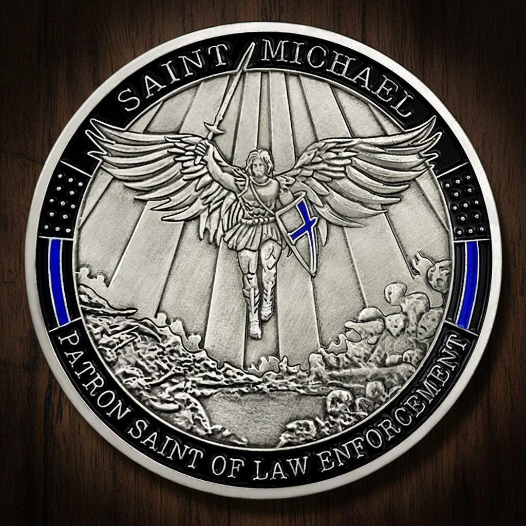 St Michael Police Challenge Coin mysite