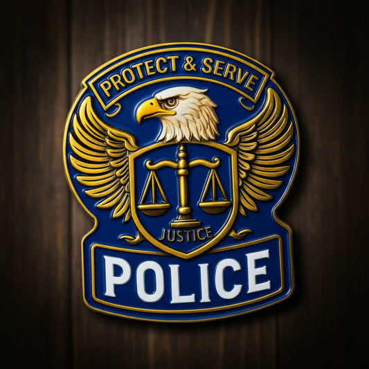 US Police Challenge Coin Scales of Justice-Isaiah 1:17 Bible Verse mysite