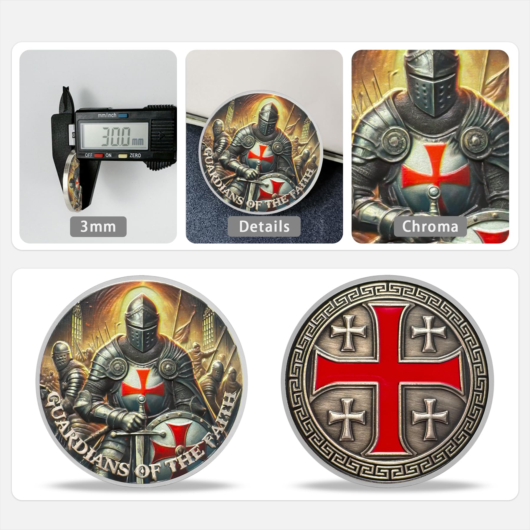 Palace Holy Knights Cross Challenge Coin mysite