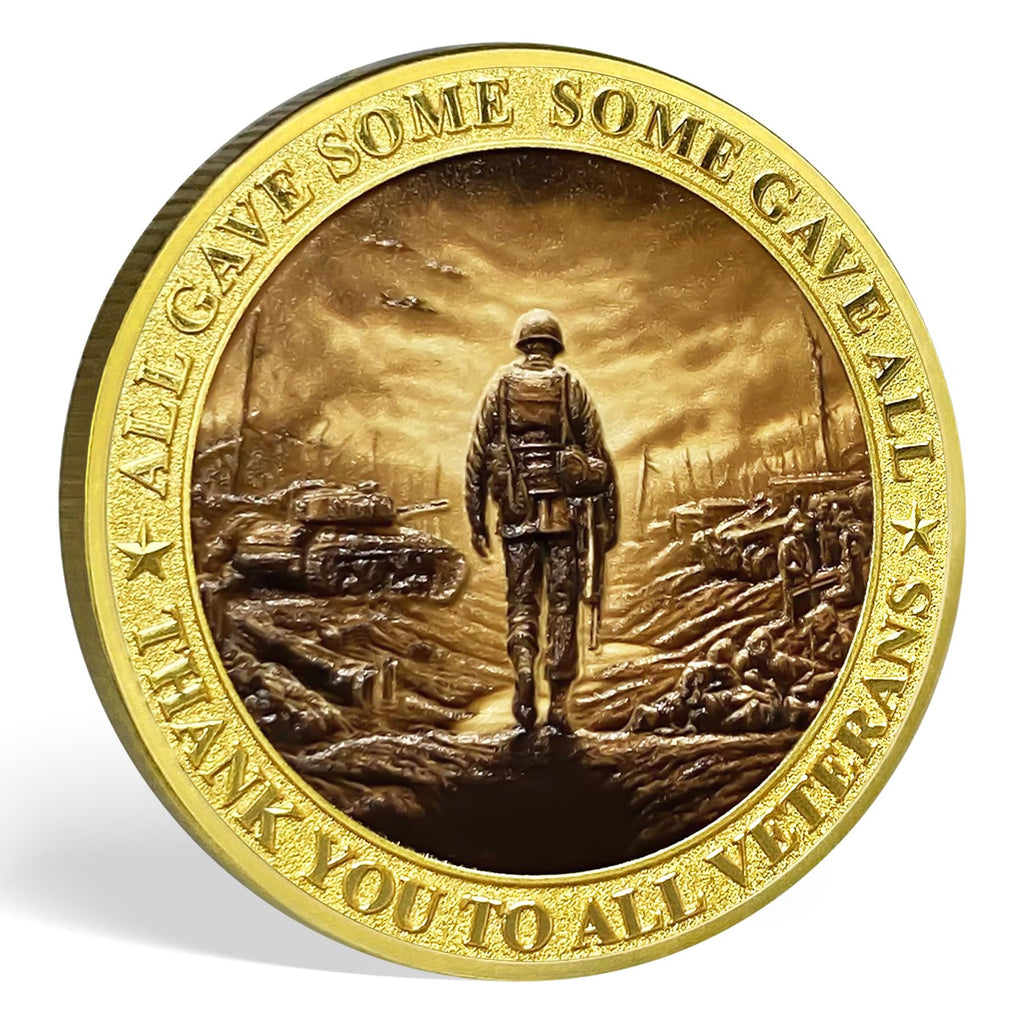 Thank You for Your Service Military Veterans Challenge Coin mysite