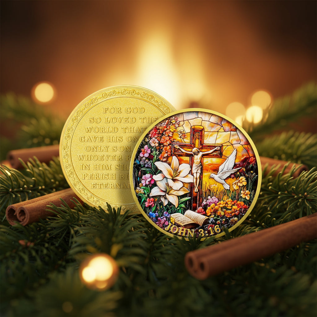 Tokenara Christian Religious Challenge Coin mysite