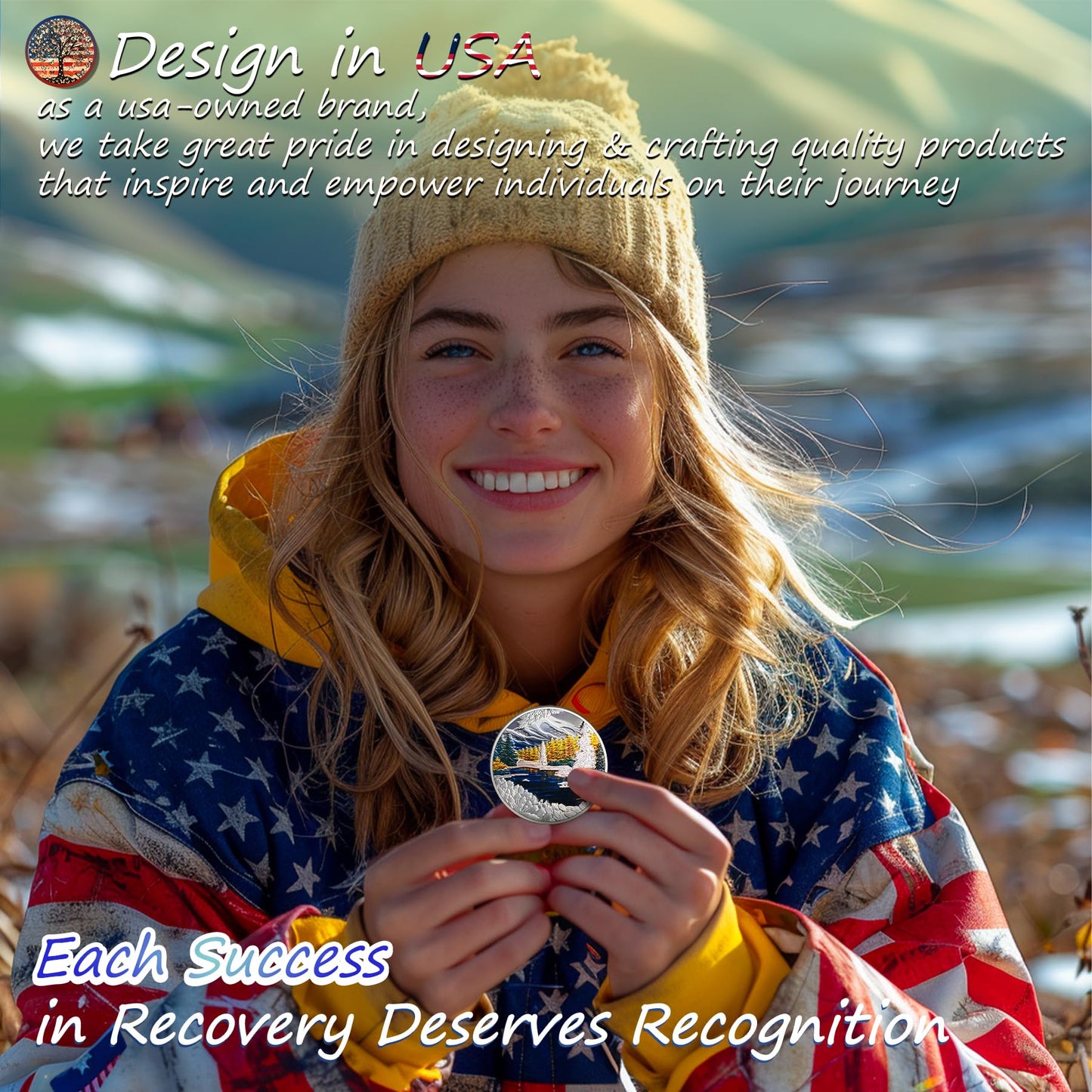 Original Winter Sobriety Coin mysite