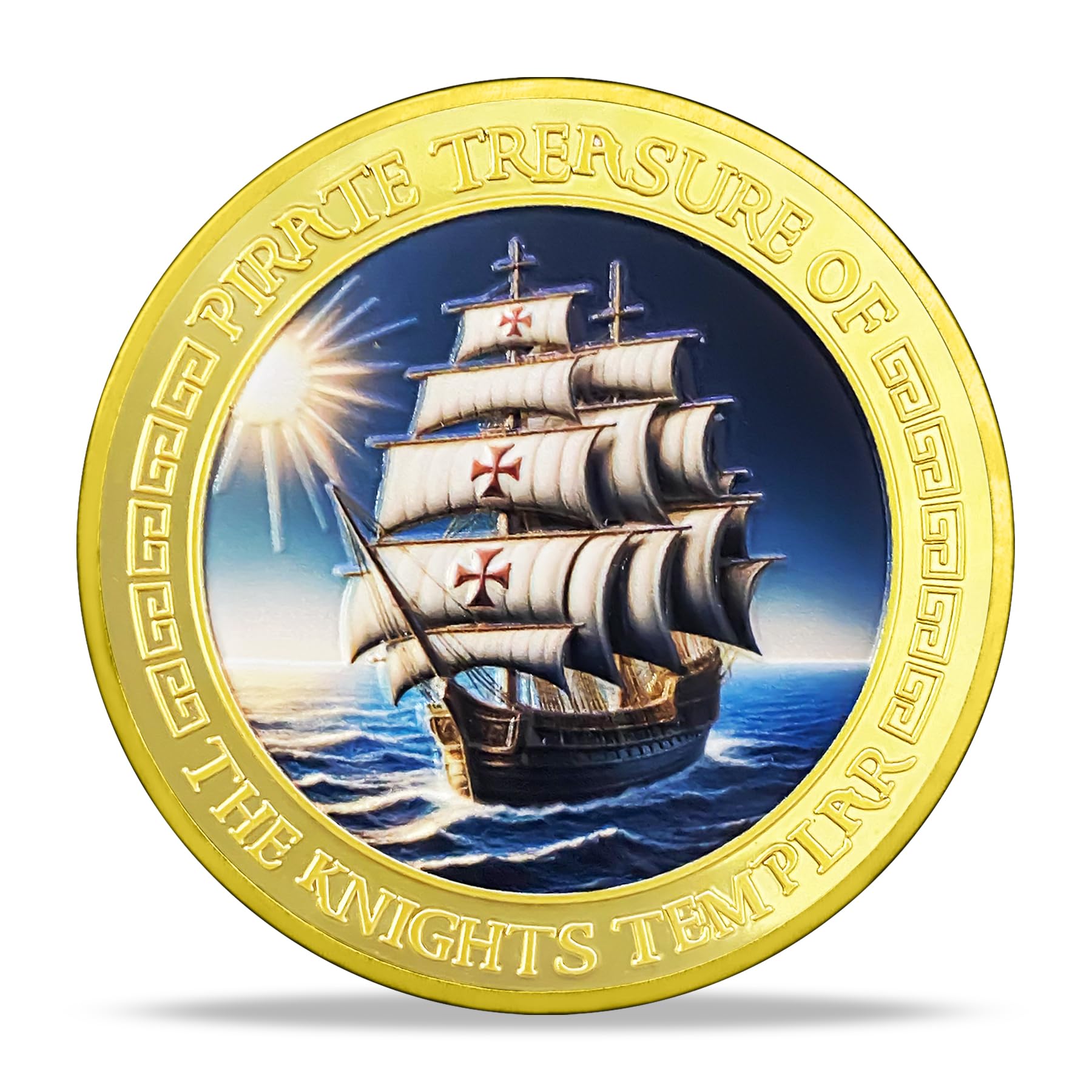 Legendary Treasure Pirates Challenge Coin mysite